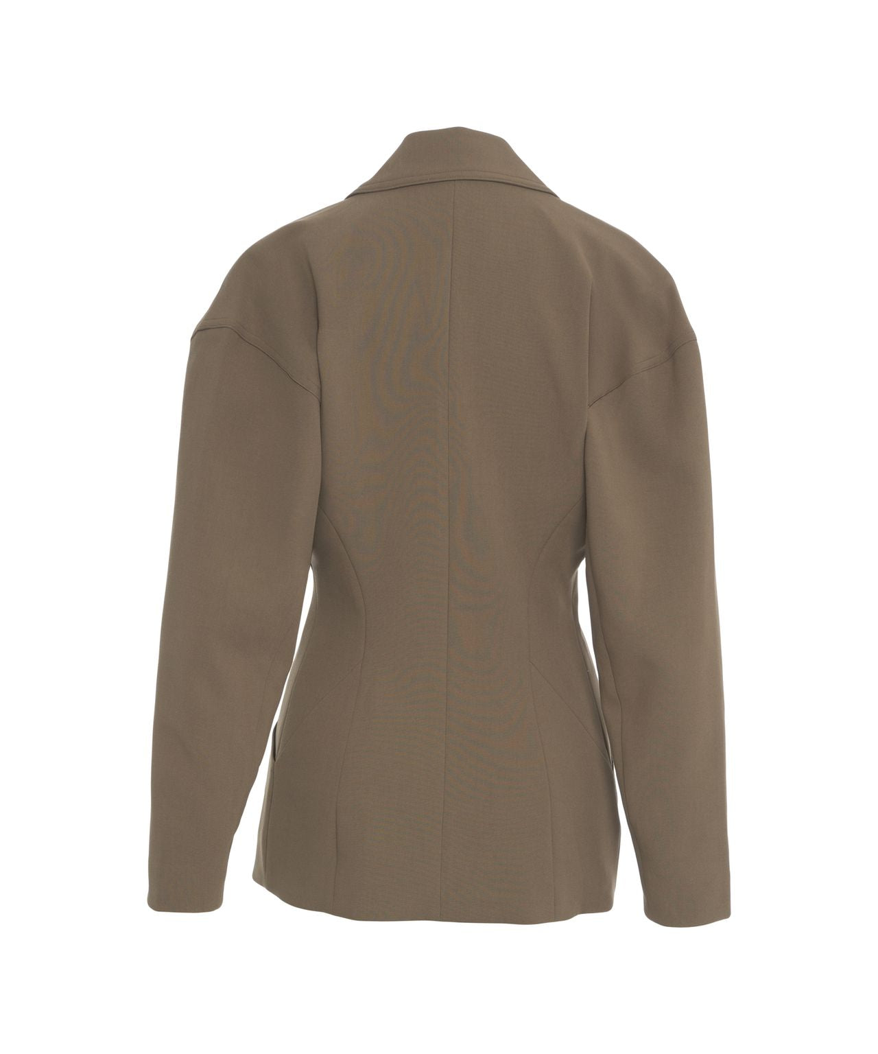 STAUD Tailored Blazer with Flap Pockets