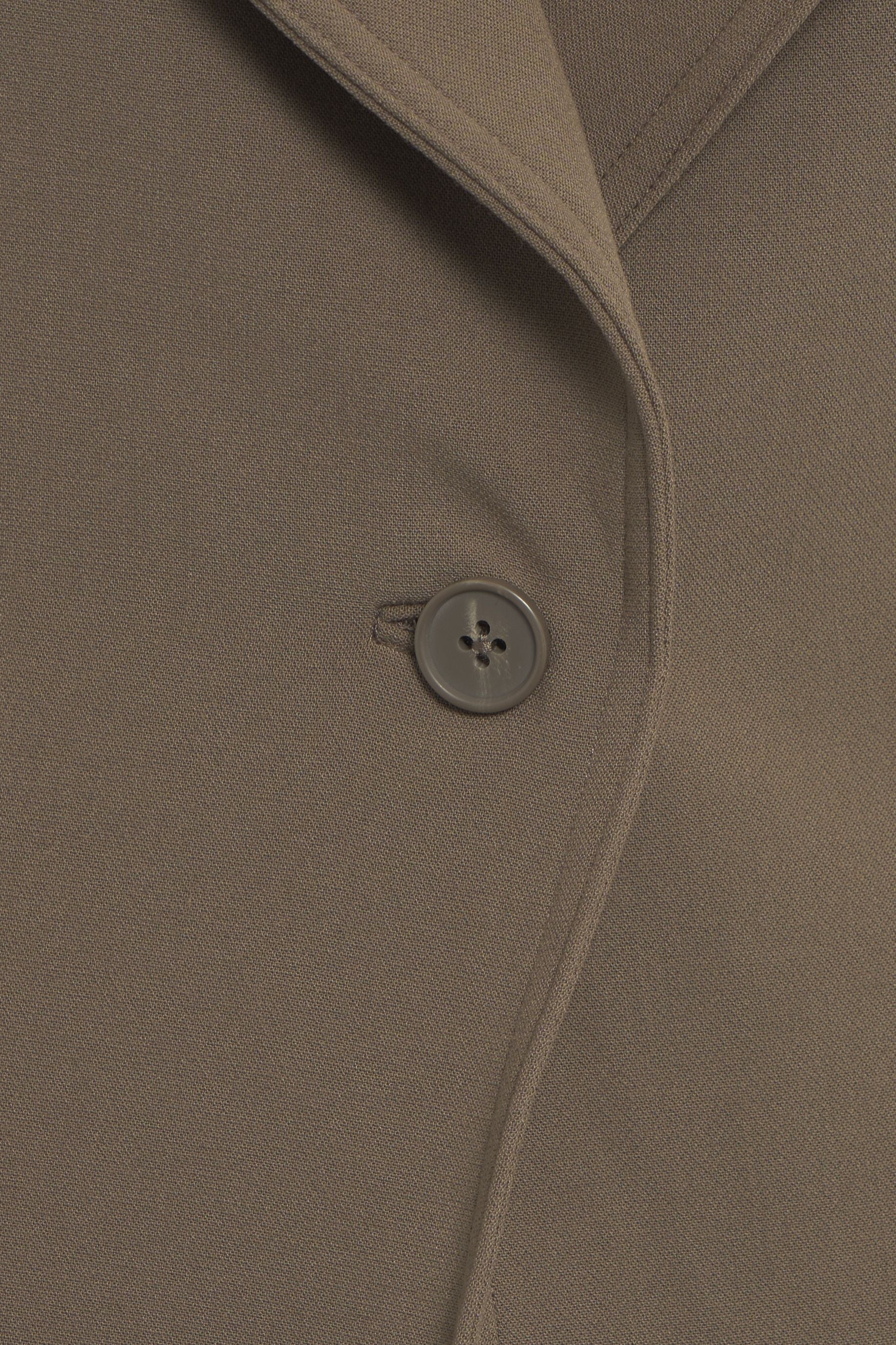 STAUD Tailored Blazer with Flap Pockets