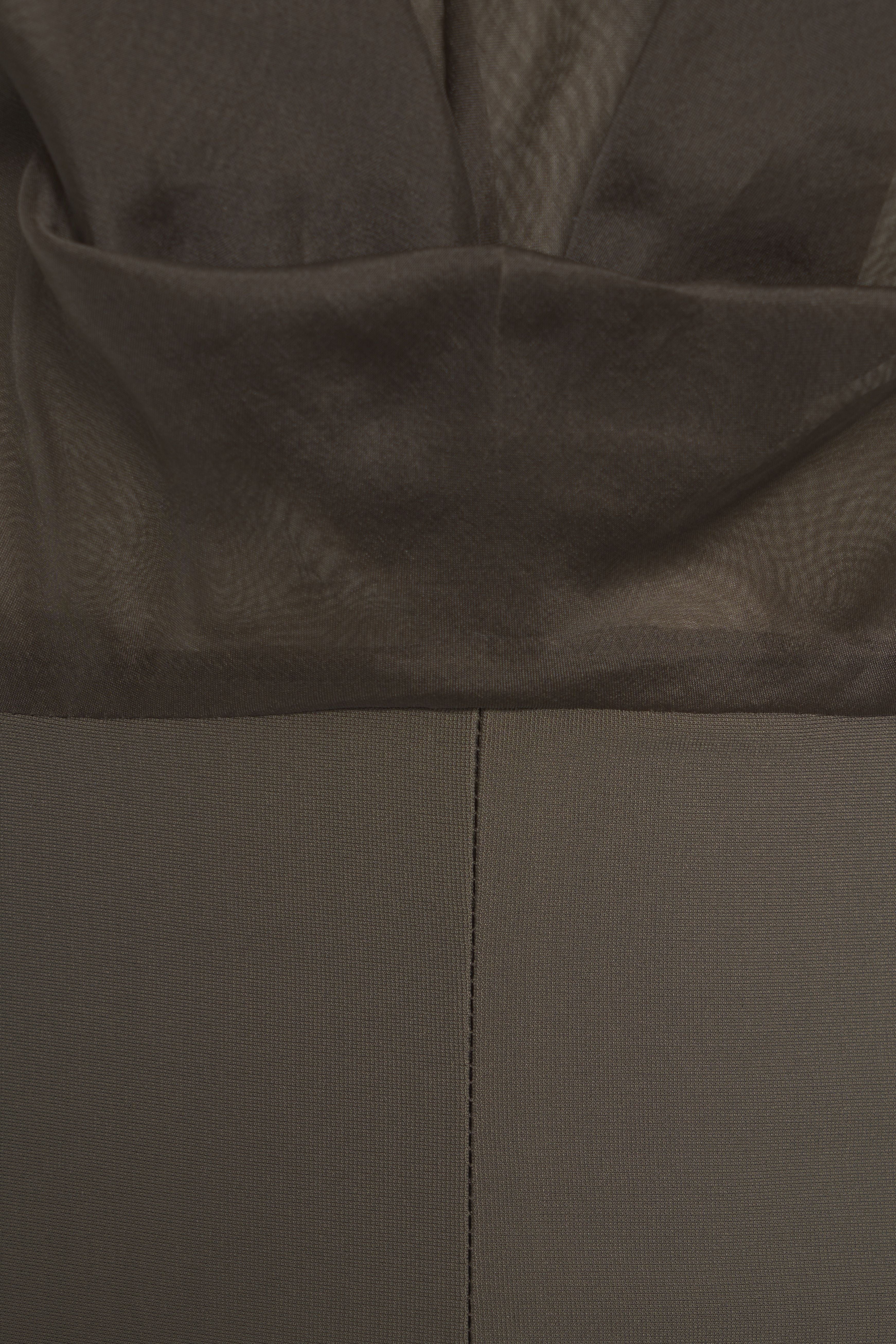 STAUD Draped V-Neck Top