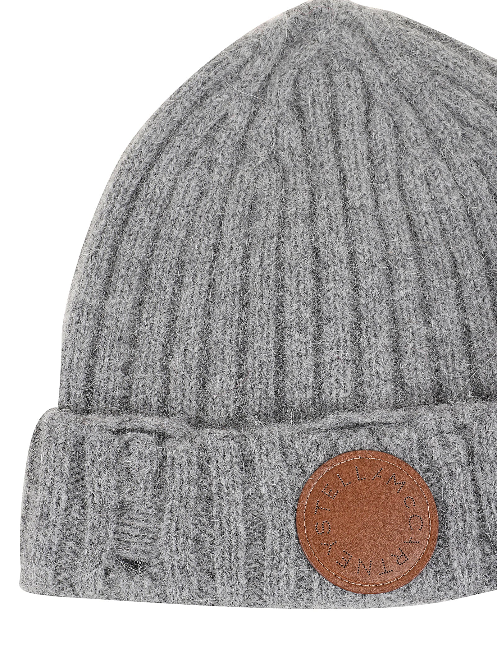 STELLA MCCARTNEY Alpaca Ribbed Beanie