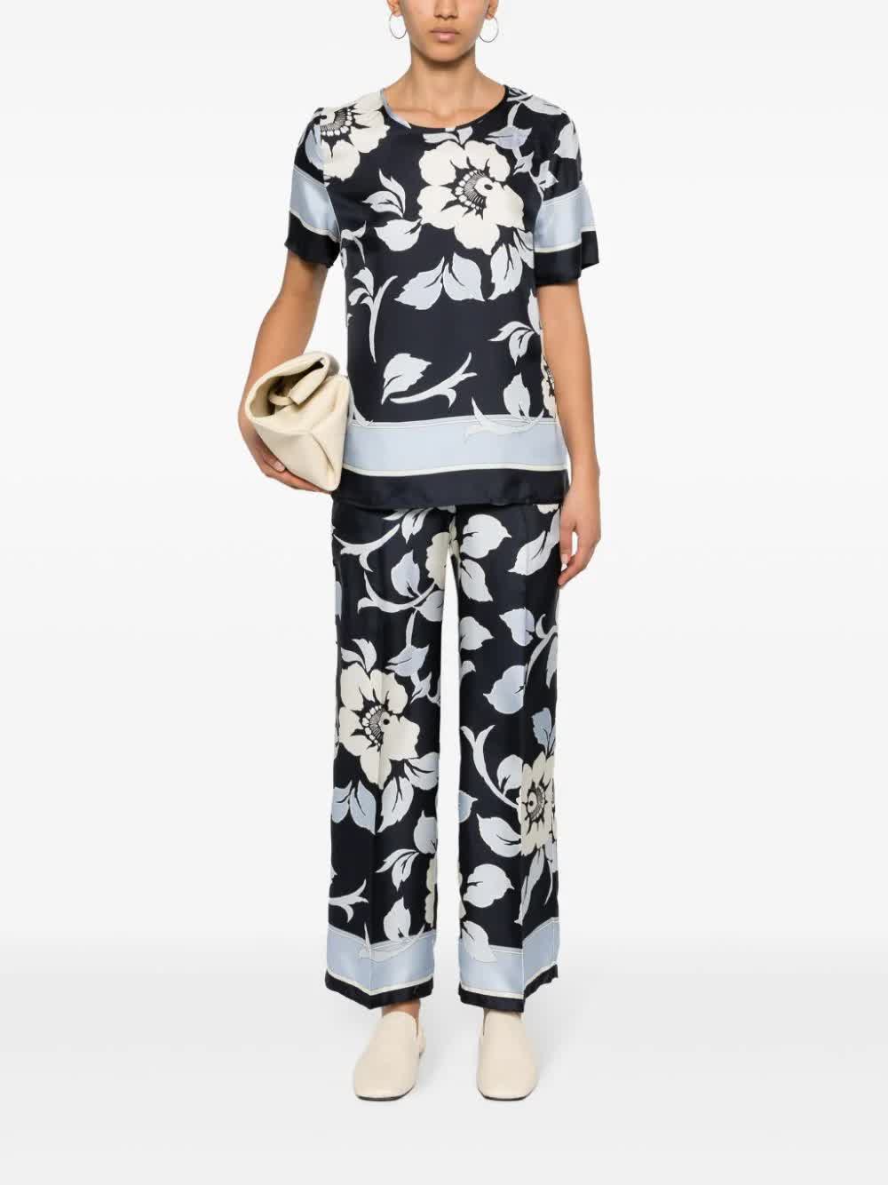 PAROSH Silk Blouse for Women - Mini Style