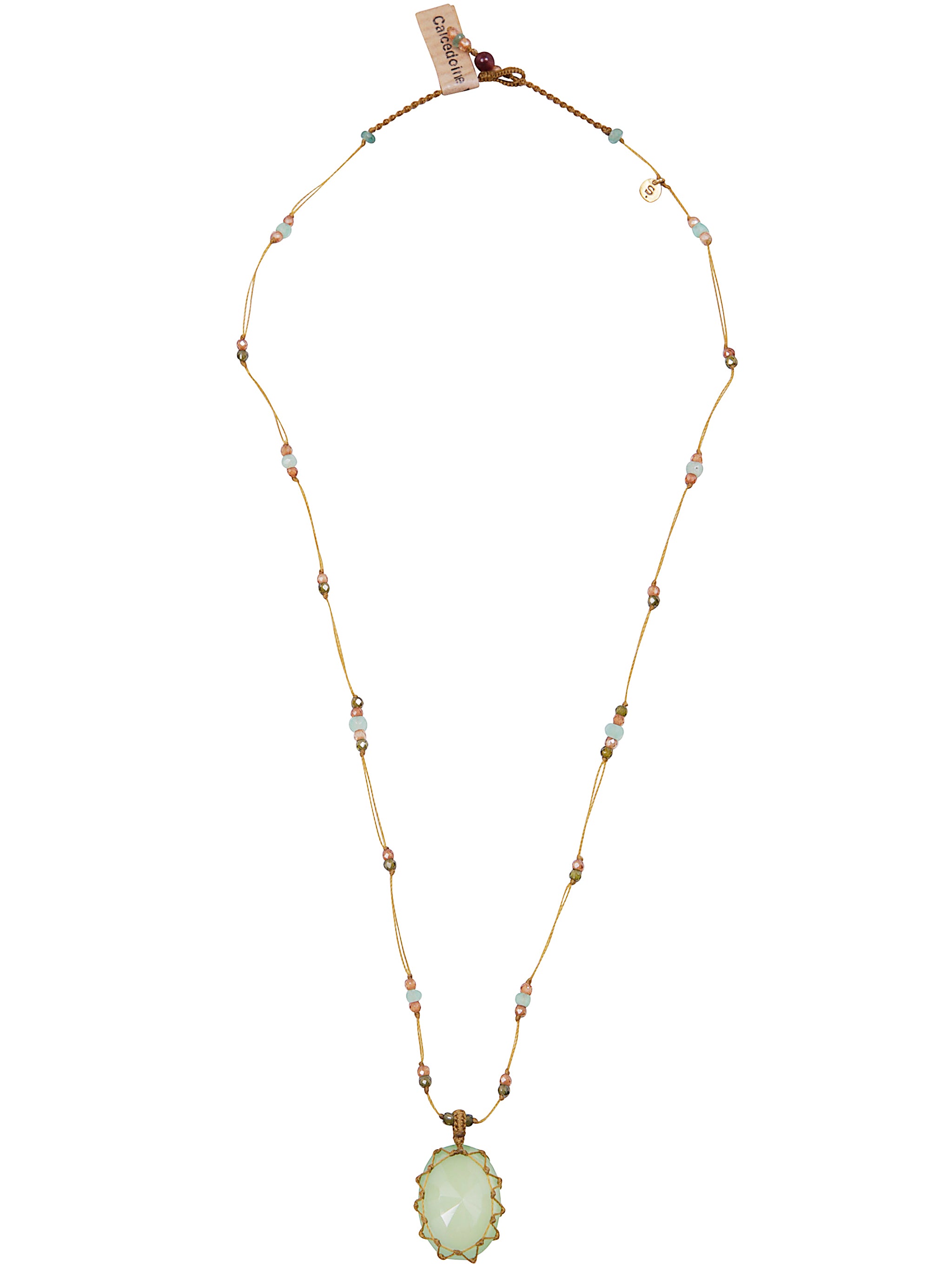 SHARING Tibetan Pendant Necklace for Women - SS25 Collection