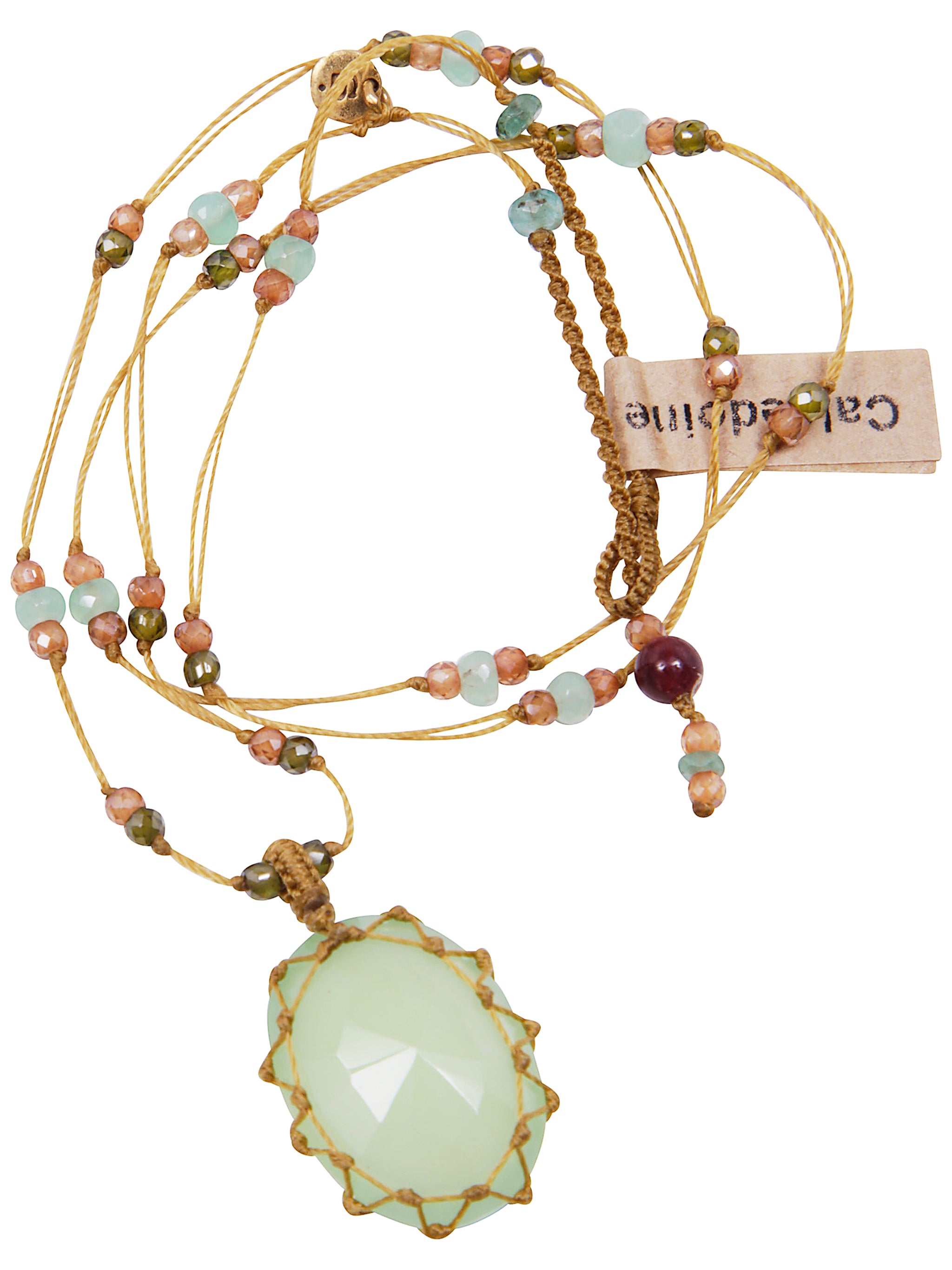 SHARING Tibetan Pendant Necklace for Women - SS25 Collection