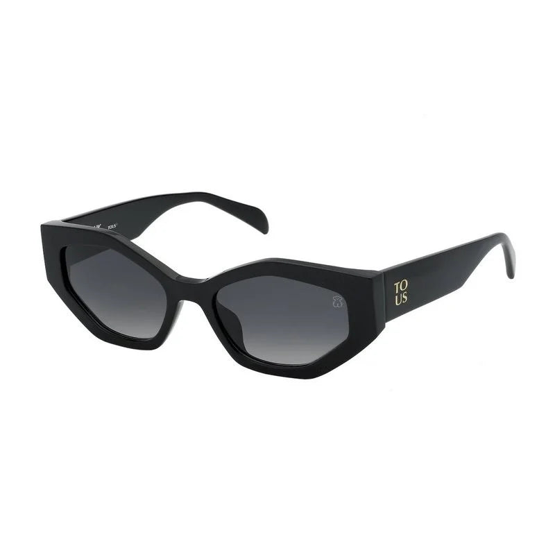 TOUS Shiny Black Women's Gradient Sunglasses