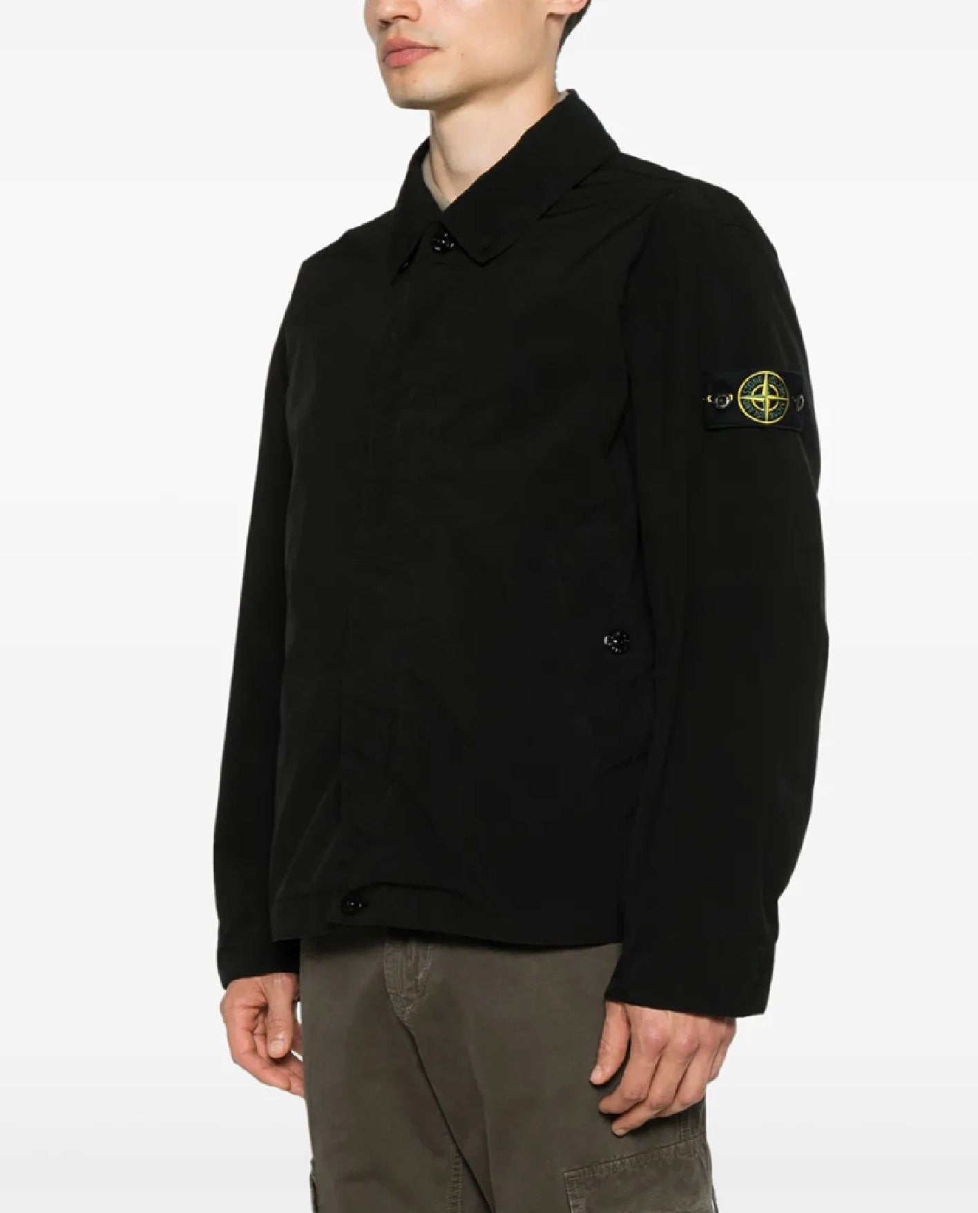 STONE ISLAND Eco-Friendly Lightweight Jacket for Men - Spring Summer 25