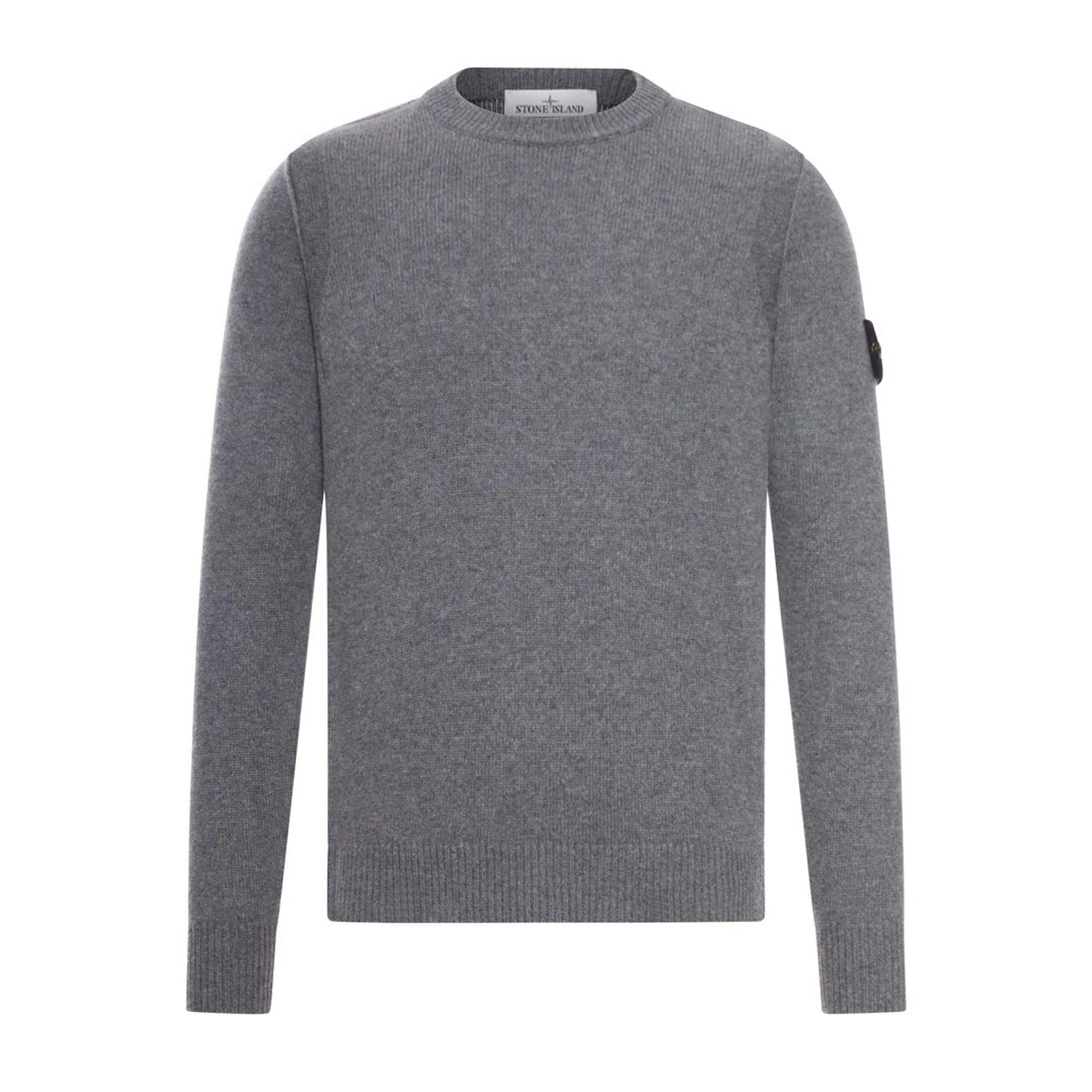 STONE ISLAND Men's Classic Crew Neck Sweater