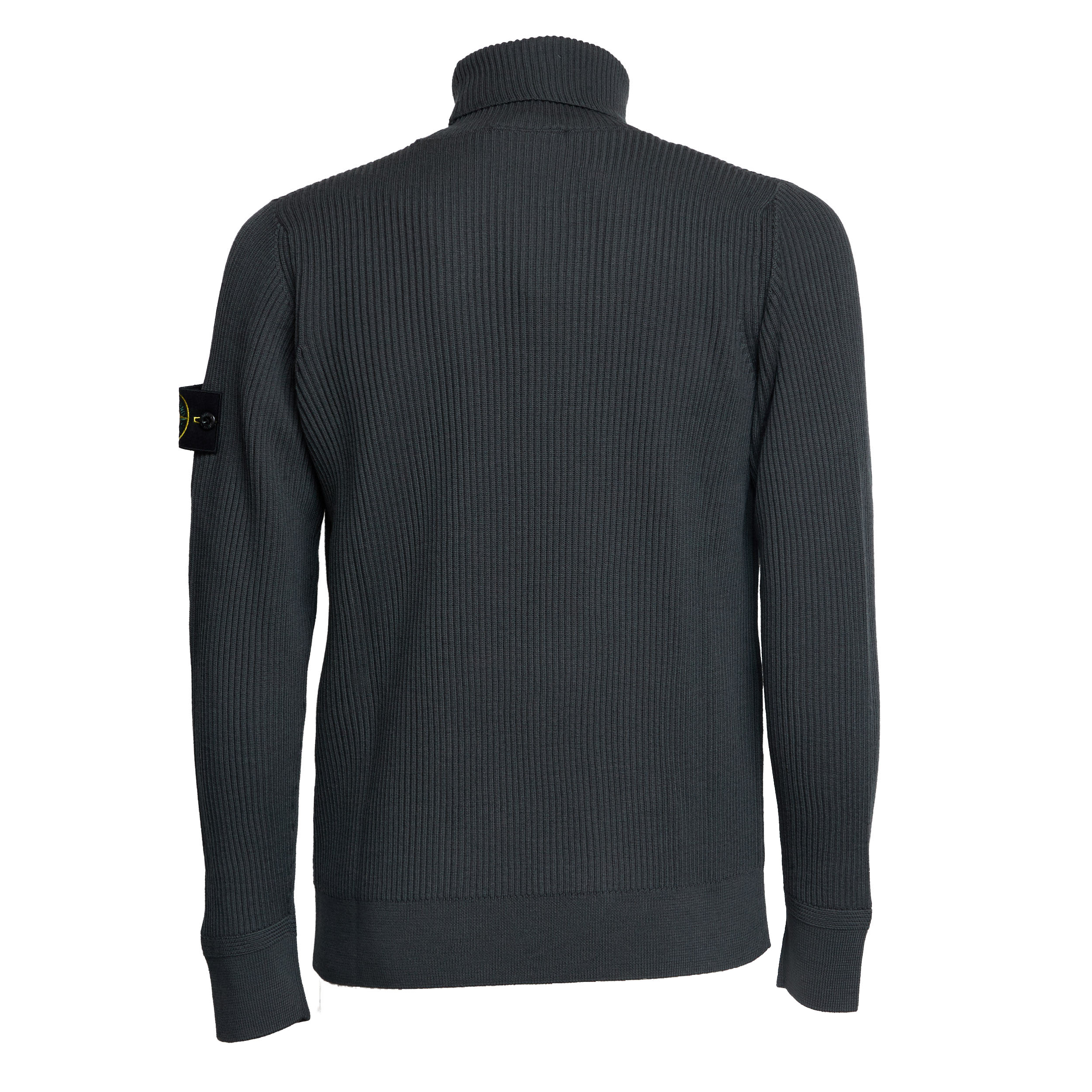 STONE ISLAND Dolcevita Full Rib Wool Sweater