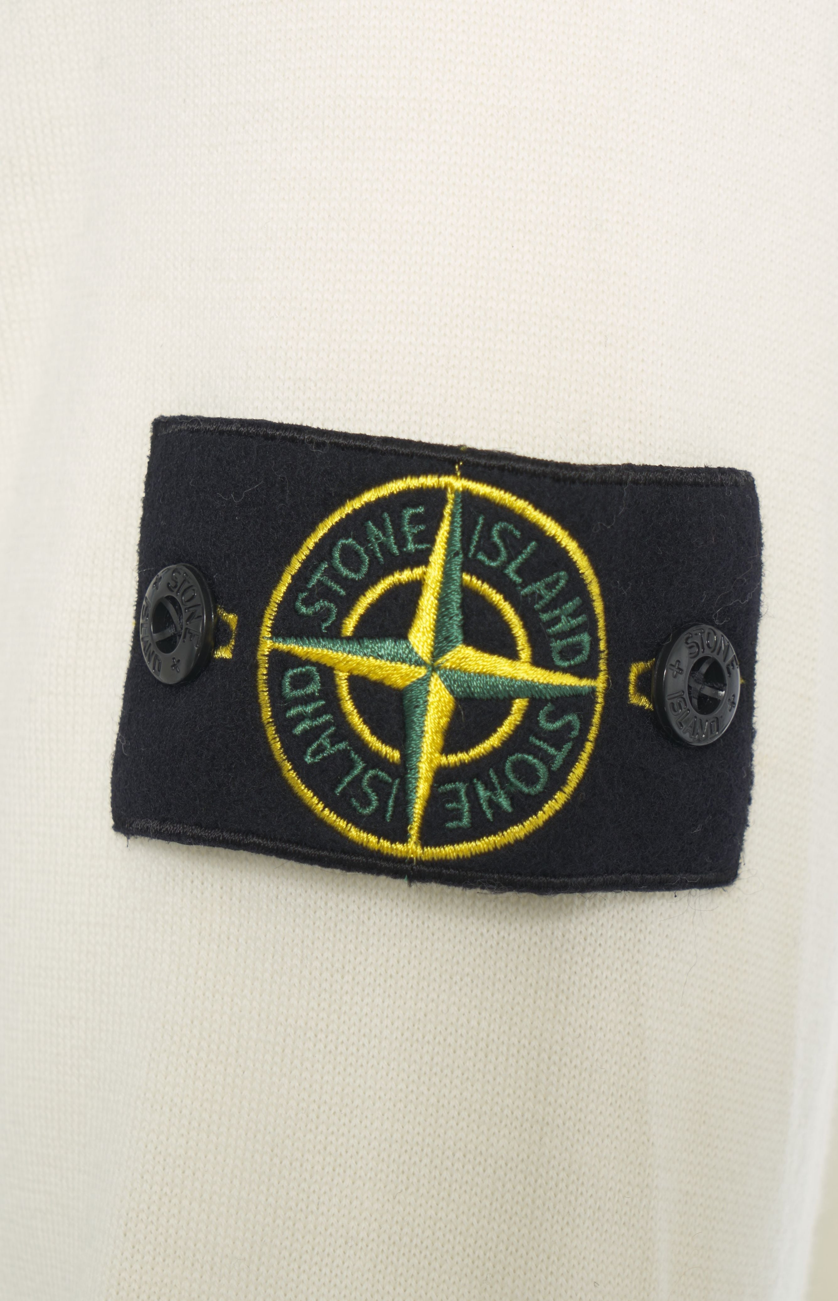 STONE ISLAND Men's Designer Turtleneck with Logo Detail