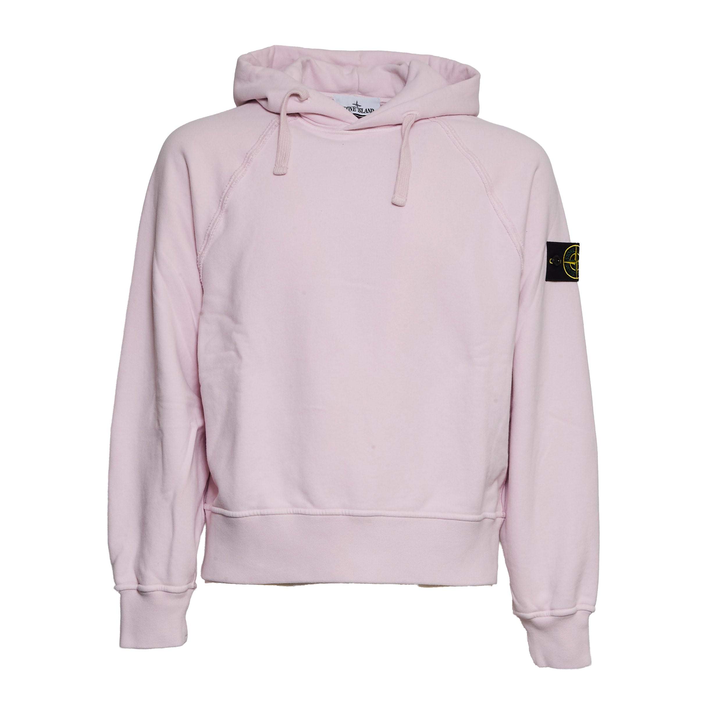 STONE ISLAND Oversized Organic Cotton Fleece Sweatshirt for Men