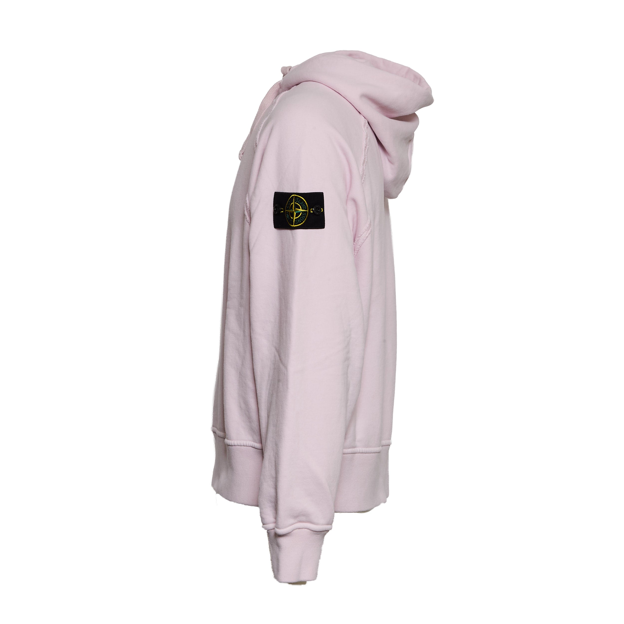 STONE ISLAND Oversized Organic Cotton Fleece Sweatshirt for Men