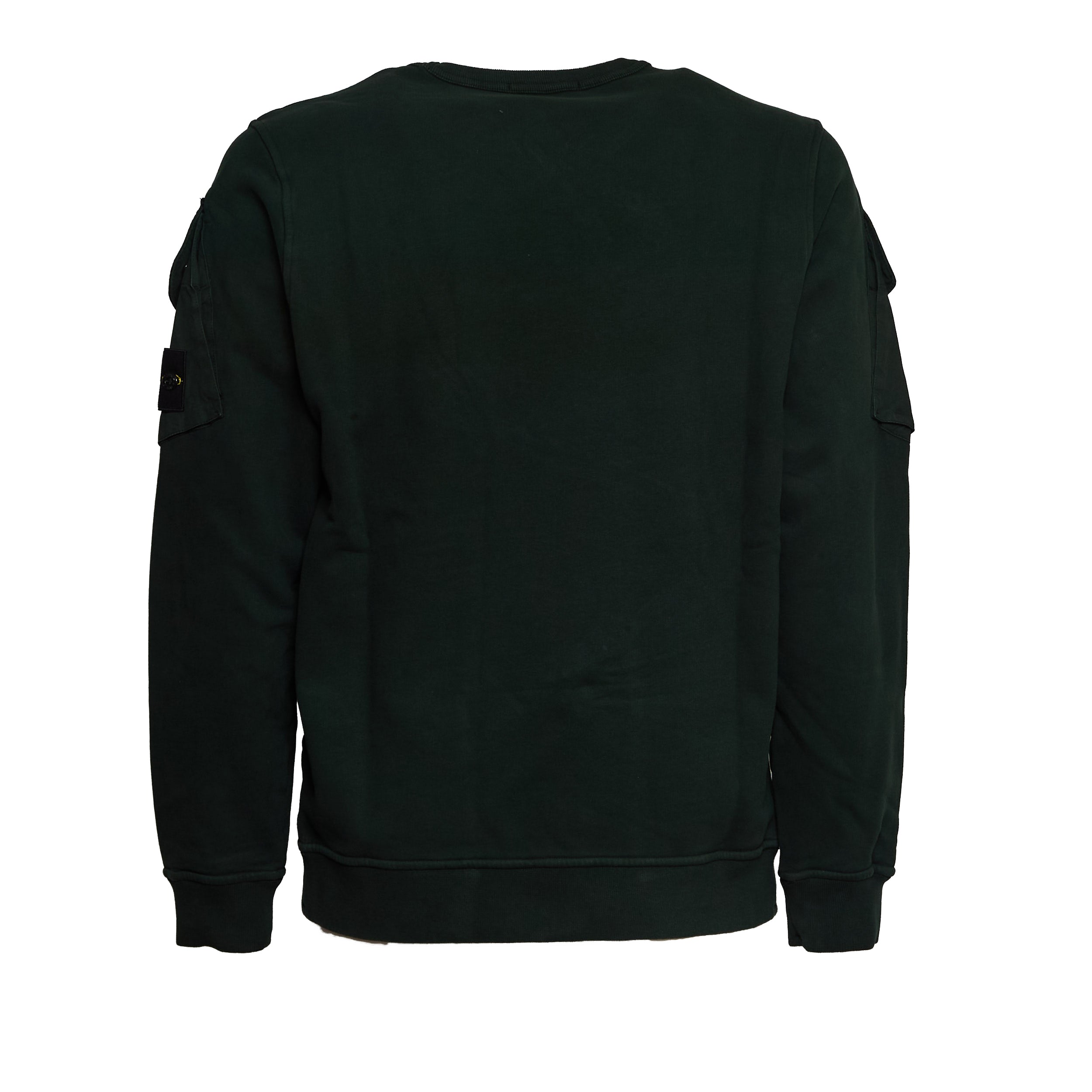 STONE ISLAND Brushed Organic Cotton Fleece Sweatshirt - Regular Fit
