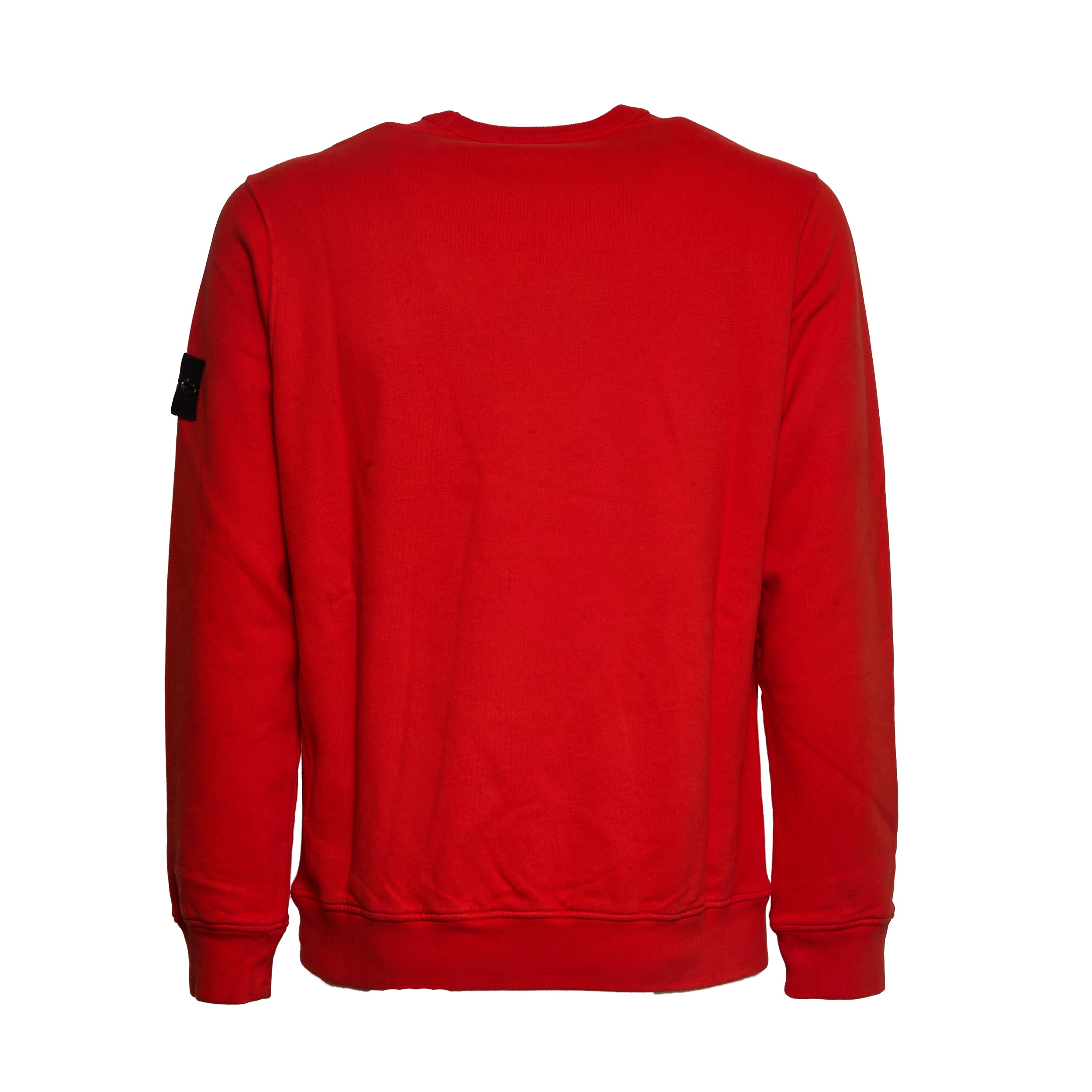 STONE ISLAND Crewneck Sweatshirt with Ribbed Inserts for Men