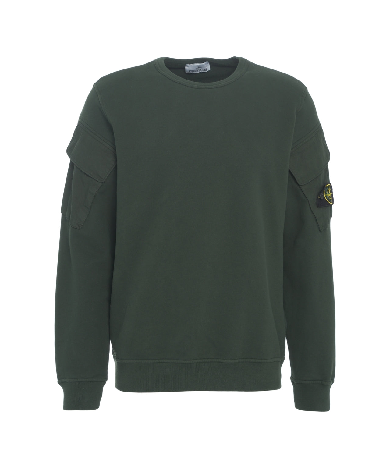 STONE ISLAND Men's Sweatshirt with Sleeve Pockets - FW25