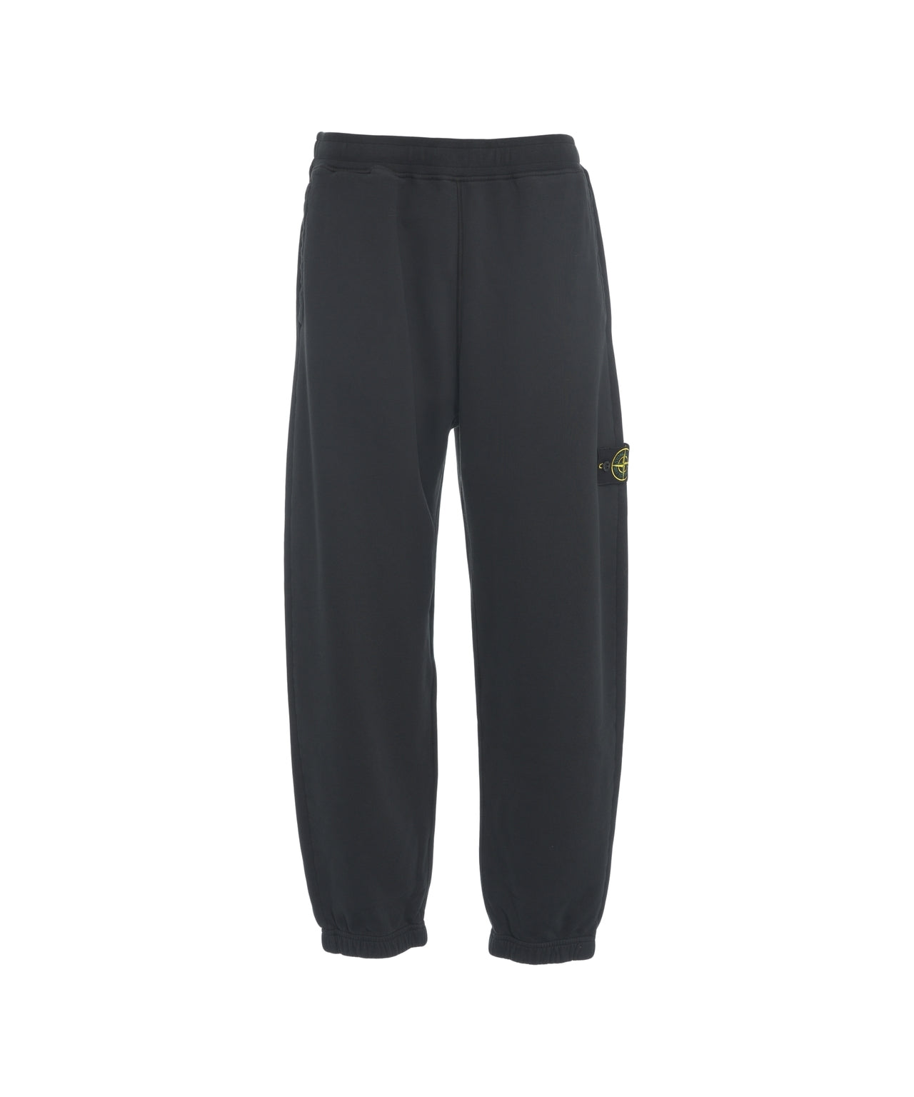 STONE ISLAND Relaxed Fit Joggers with Patch Logo