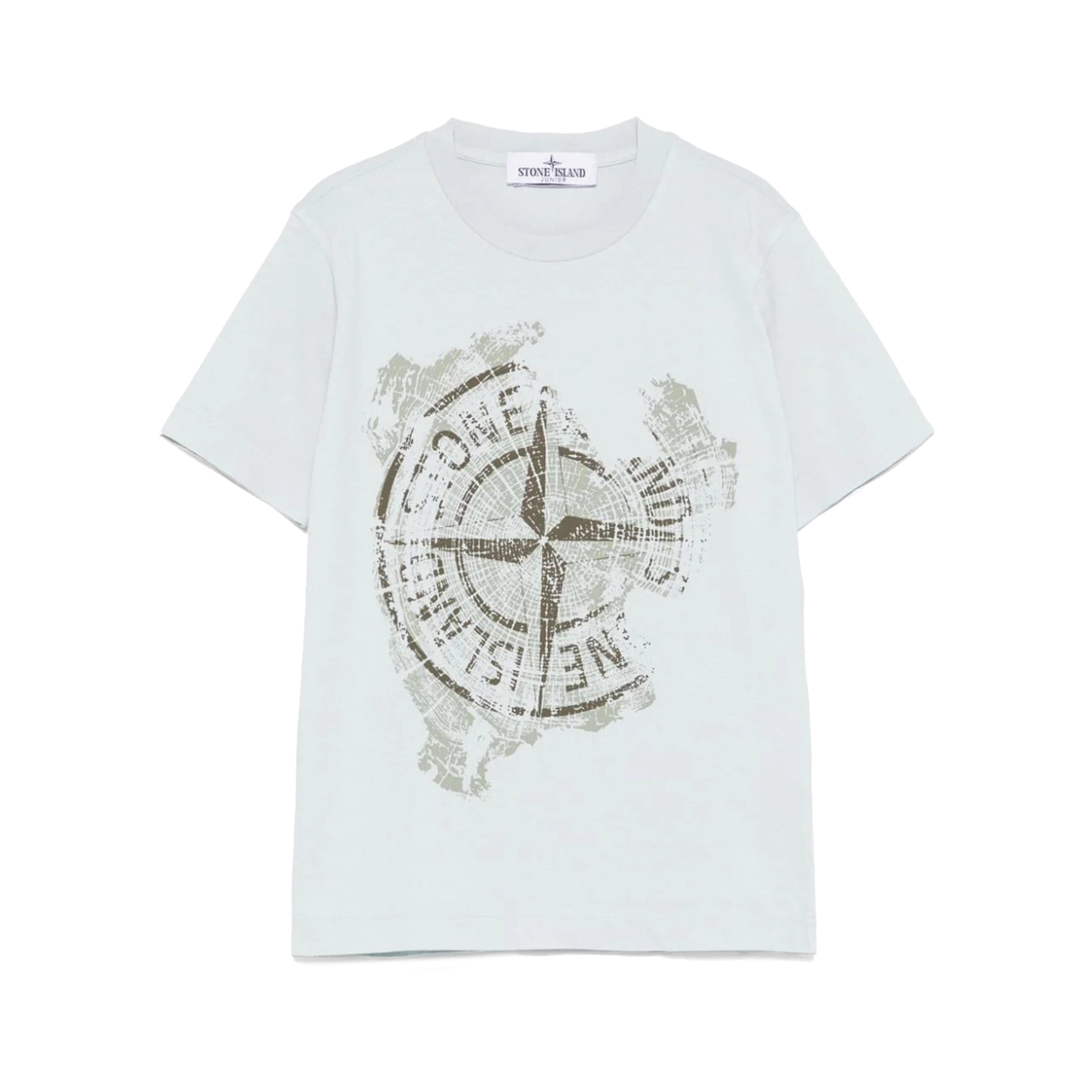 STONE ISLAND KIDS Boys' Classic Cotton T-shirt