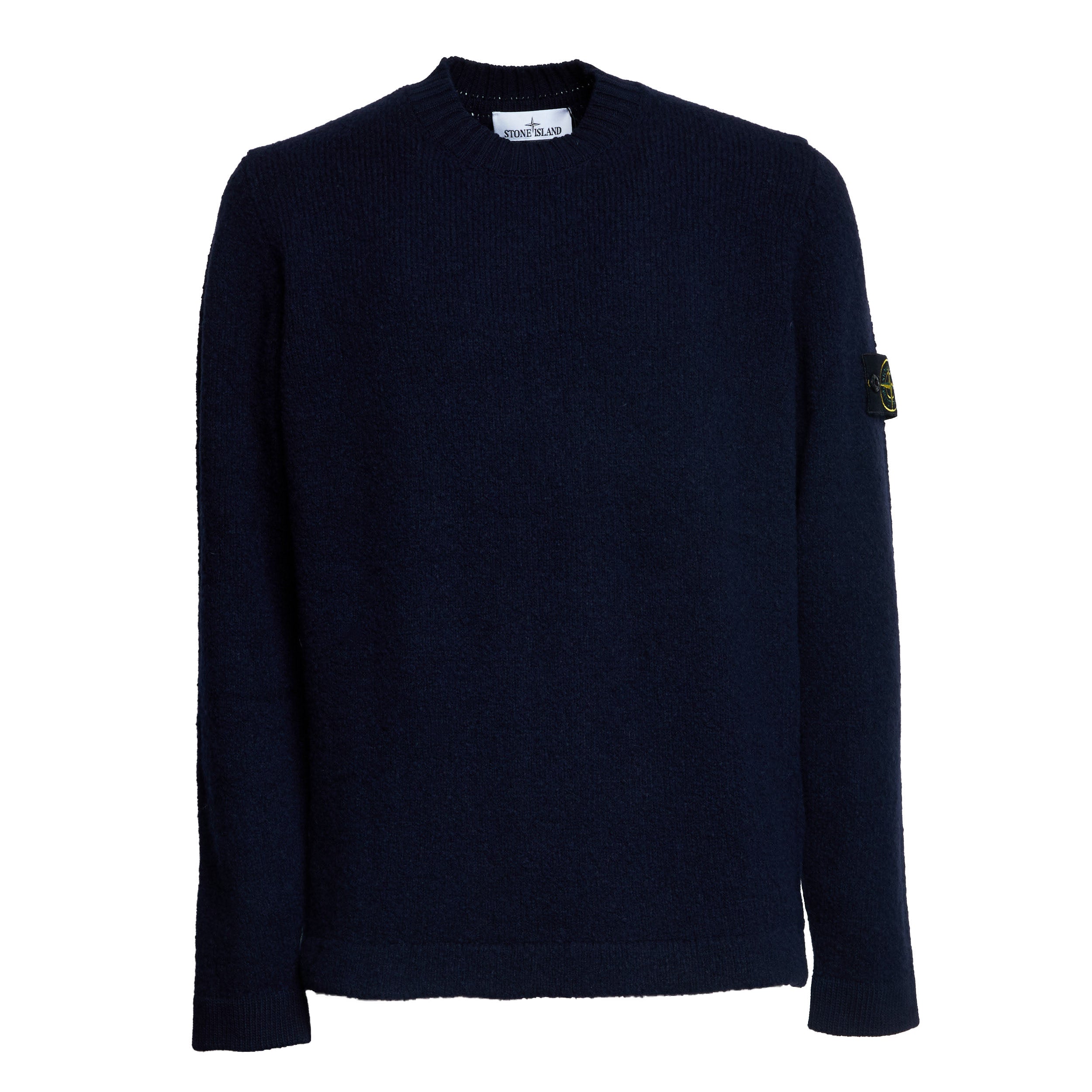 STONE ISLAND Pullover Fancy Yarn Sweater - Regular Fit