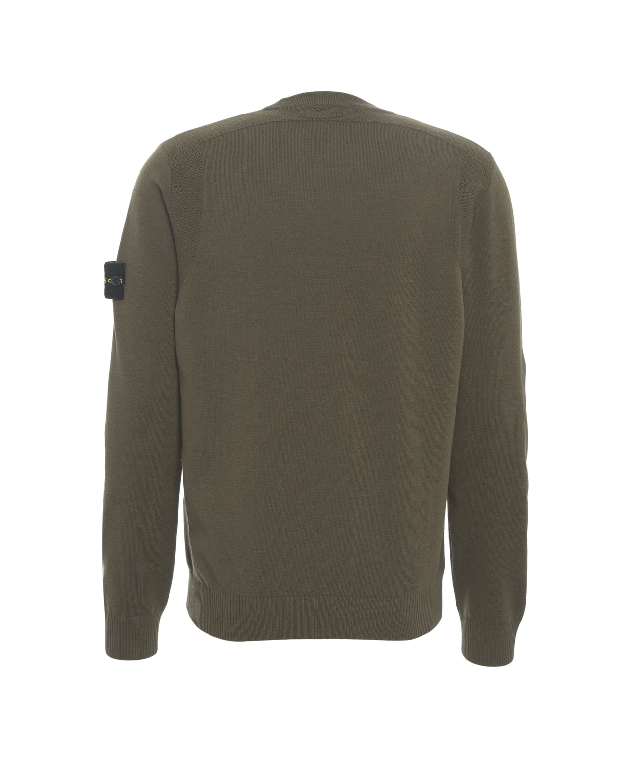 STONE ISLAND Classic Logo Pullover Sweater for Men - FW25