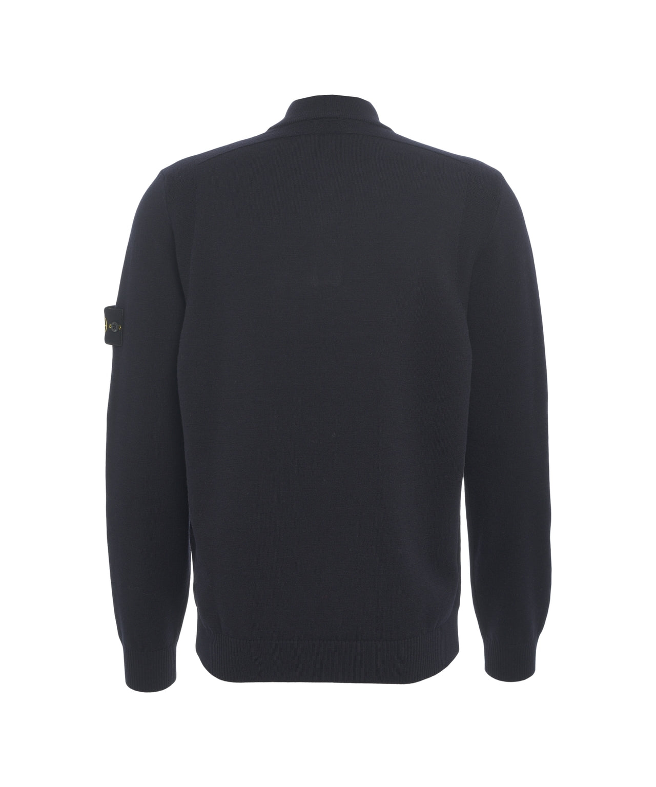 STONE ISLAND Men's High-Collar Pullover with Logo