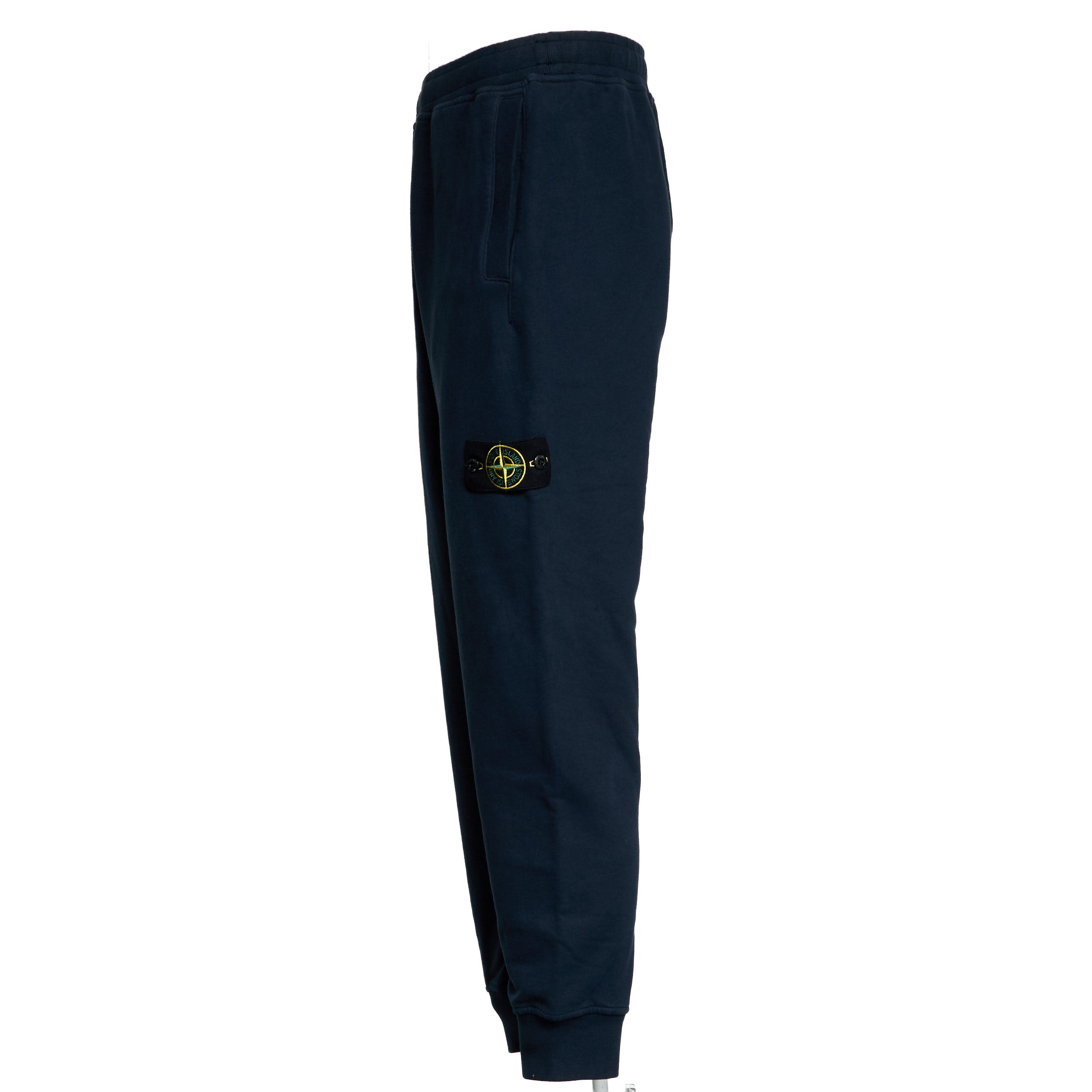 STONE ISLAND Brushed Organic Cotton Fleece Sweatpants for Men
