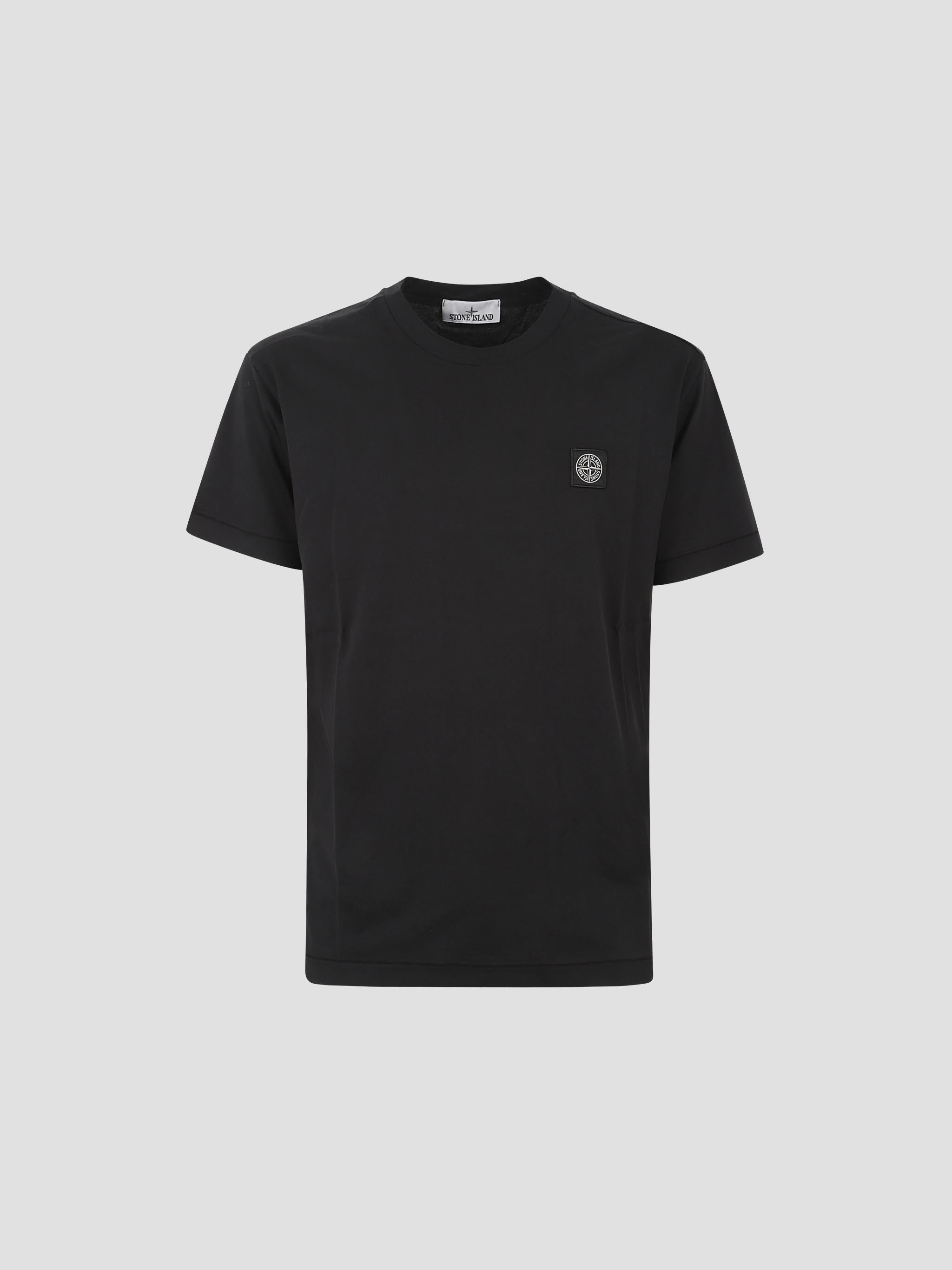 STONE ISLAND Classic Short Sleeve T-Shirt for Men