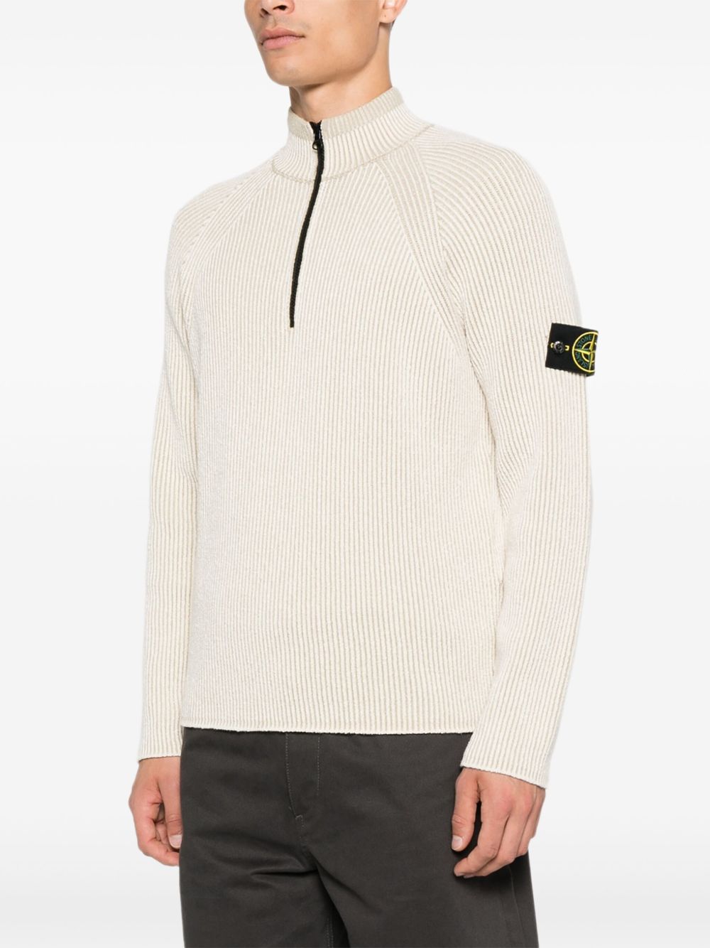 STONE ISLAND Stylish Knit Sweater for Men - Perfect for Layering
