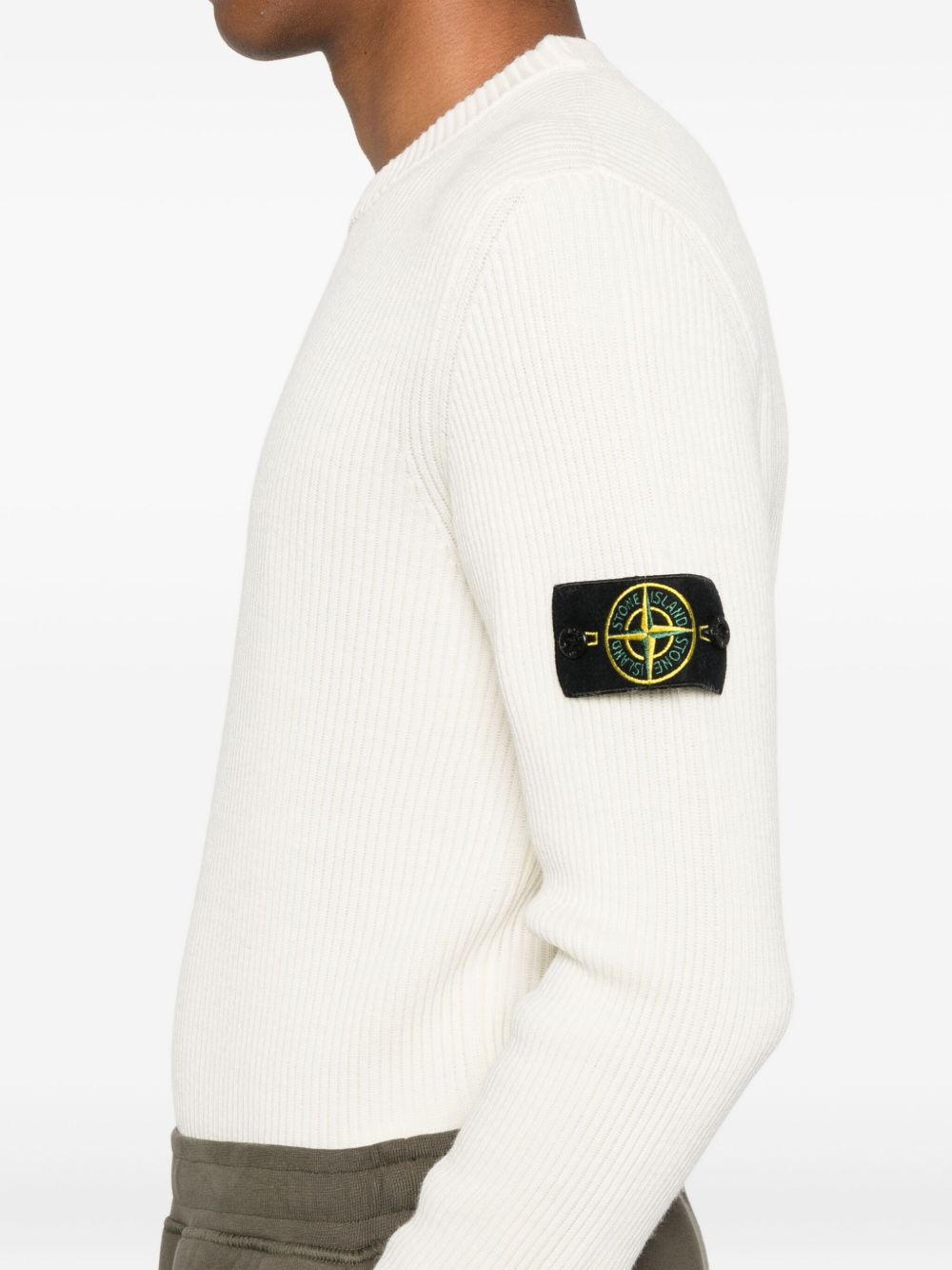 STONE ISLAND Luxurious Virgin Wool Sweater for Men
