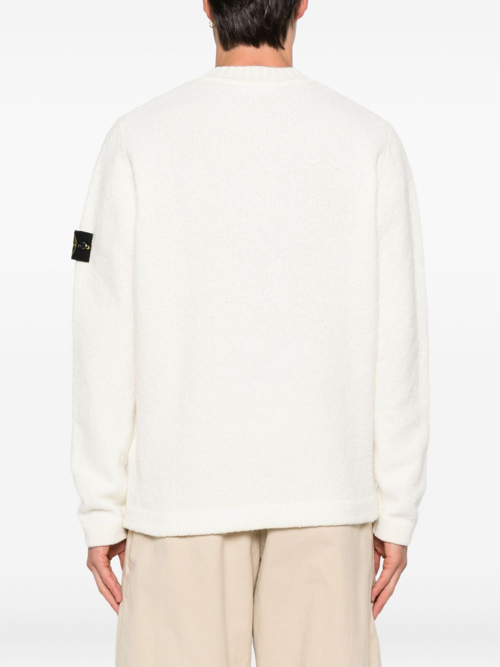 STONE ISLAND Luxury Wool-Polyamide Sweater for Men - FW25