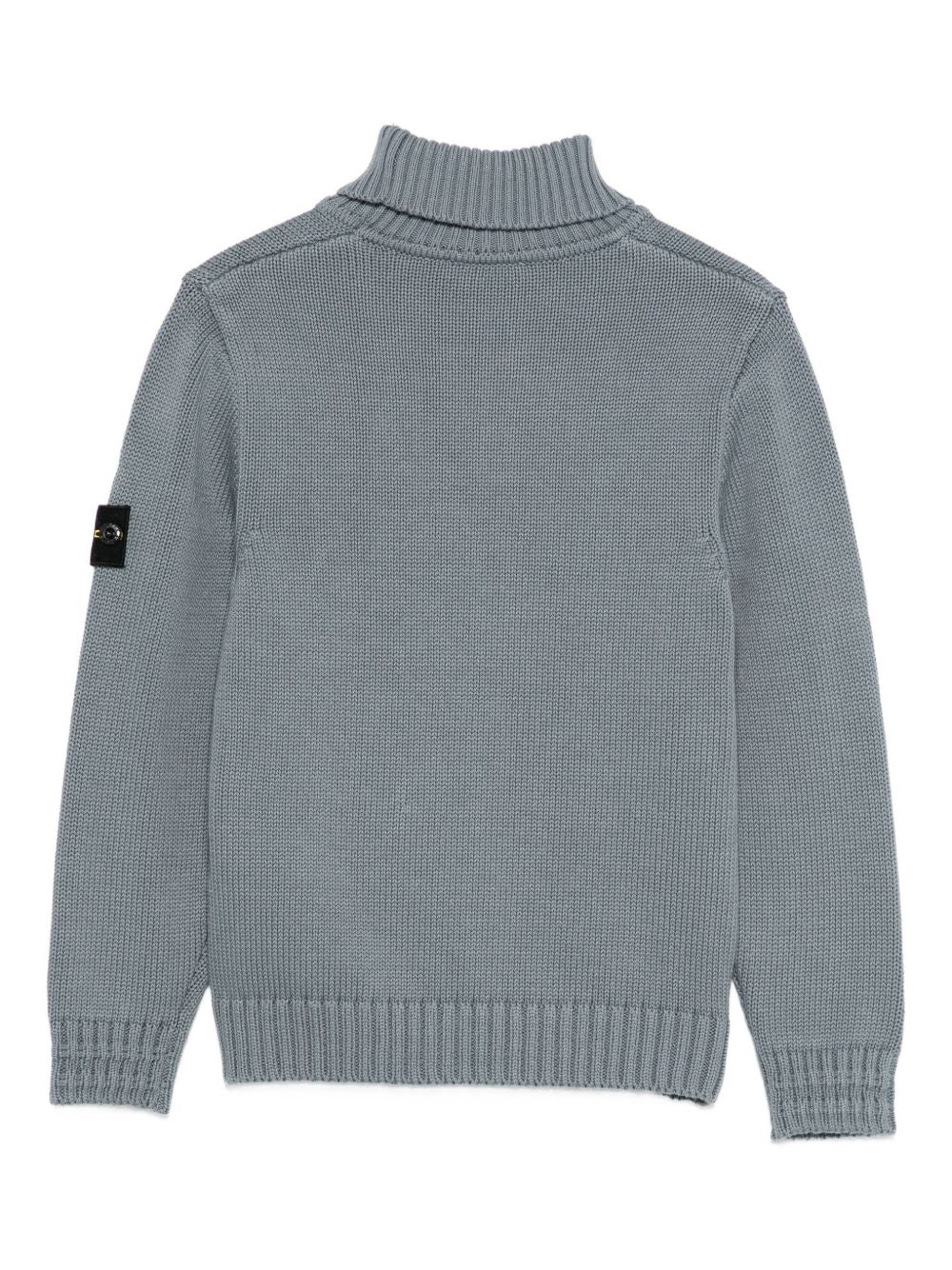 STONE ISLAND Cozy Knit Sweater for Boys