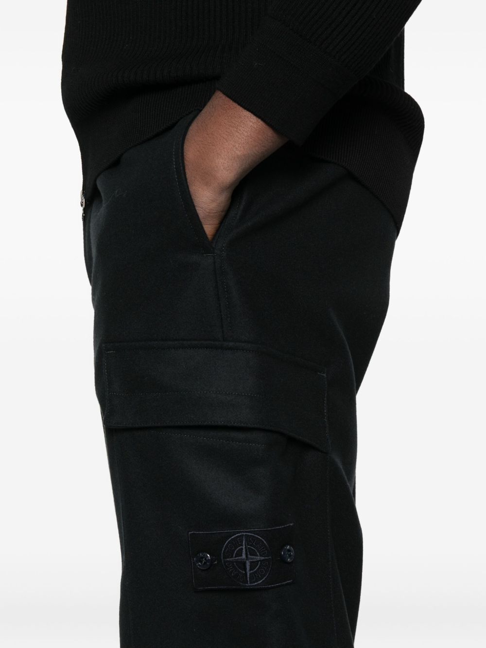 STONE ISLAND Men's Relaxed Fit Cargo Trousers - FW25