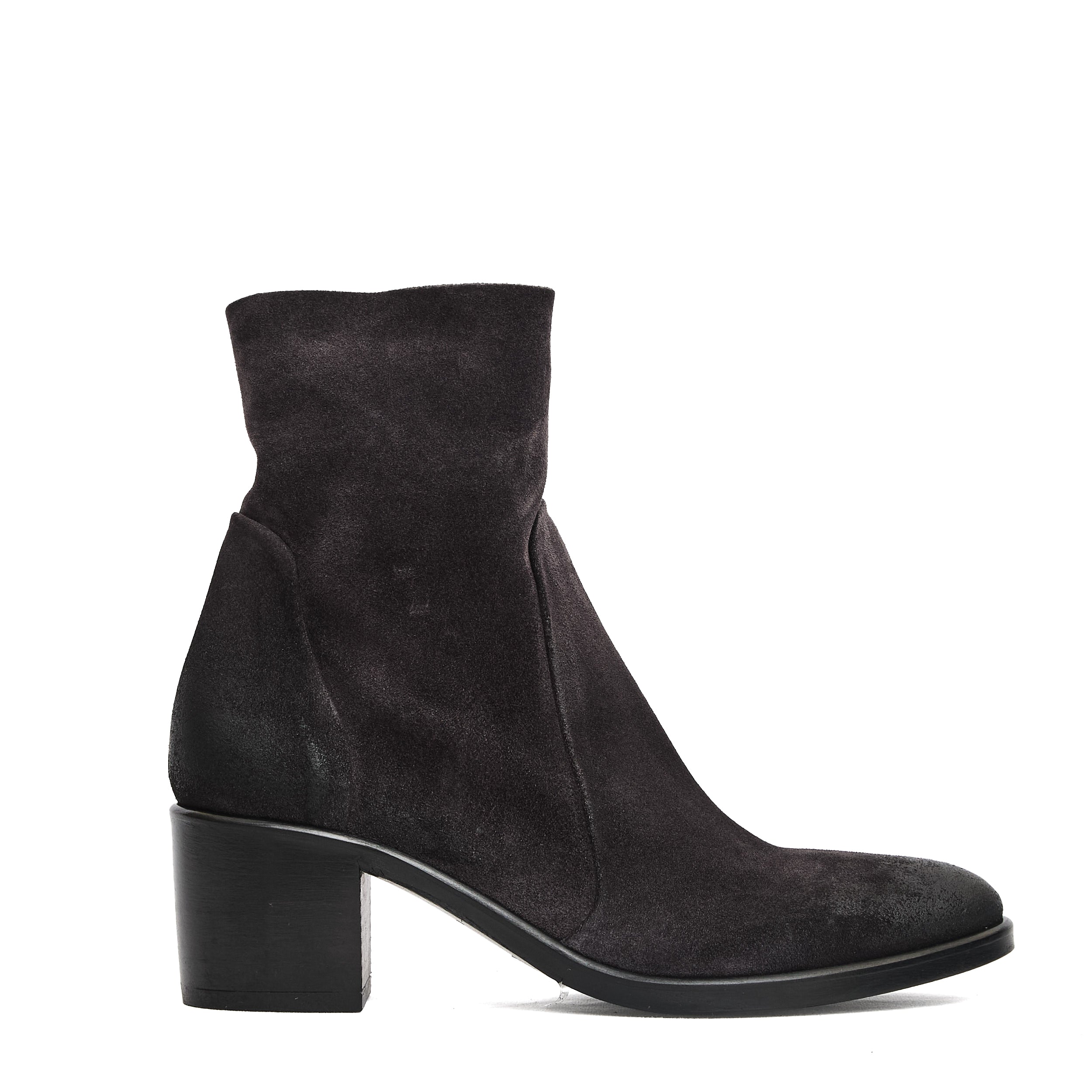 STRATEGIA Stylish Ankle Boots with Side Zipper and 6 cm Heel