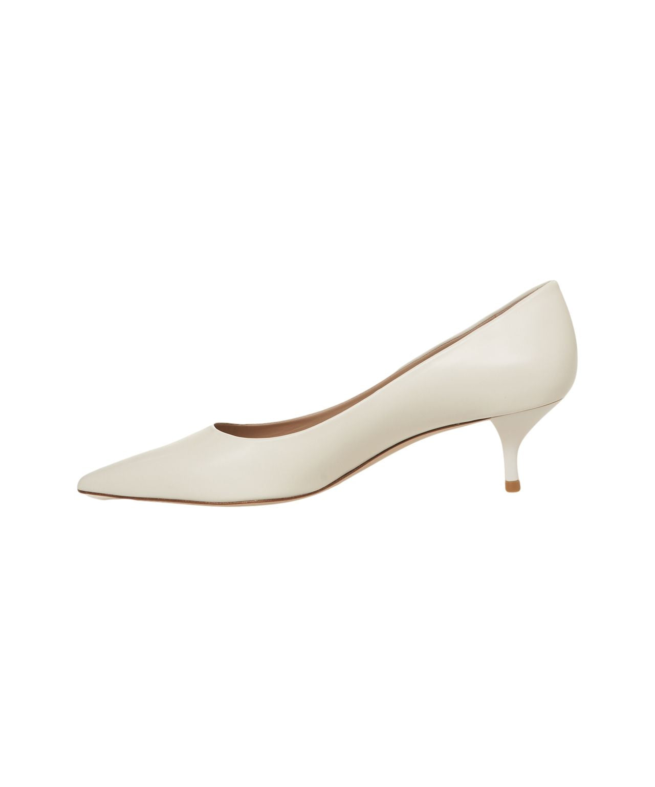 STUART WEITZMAN Elegant Pointed Toe Kitten Heel Pumps