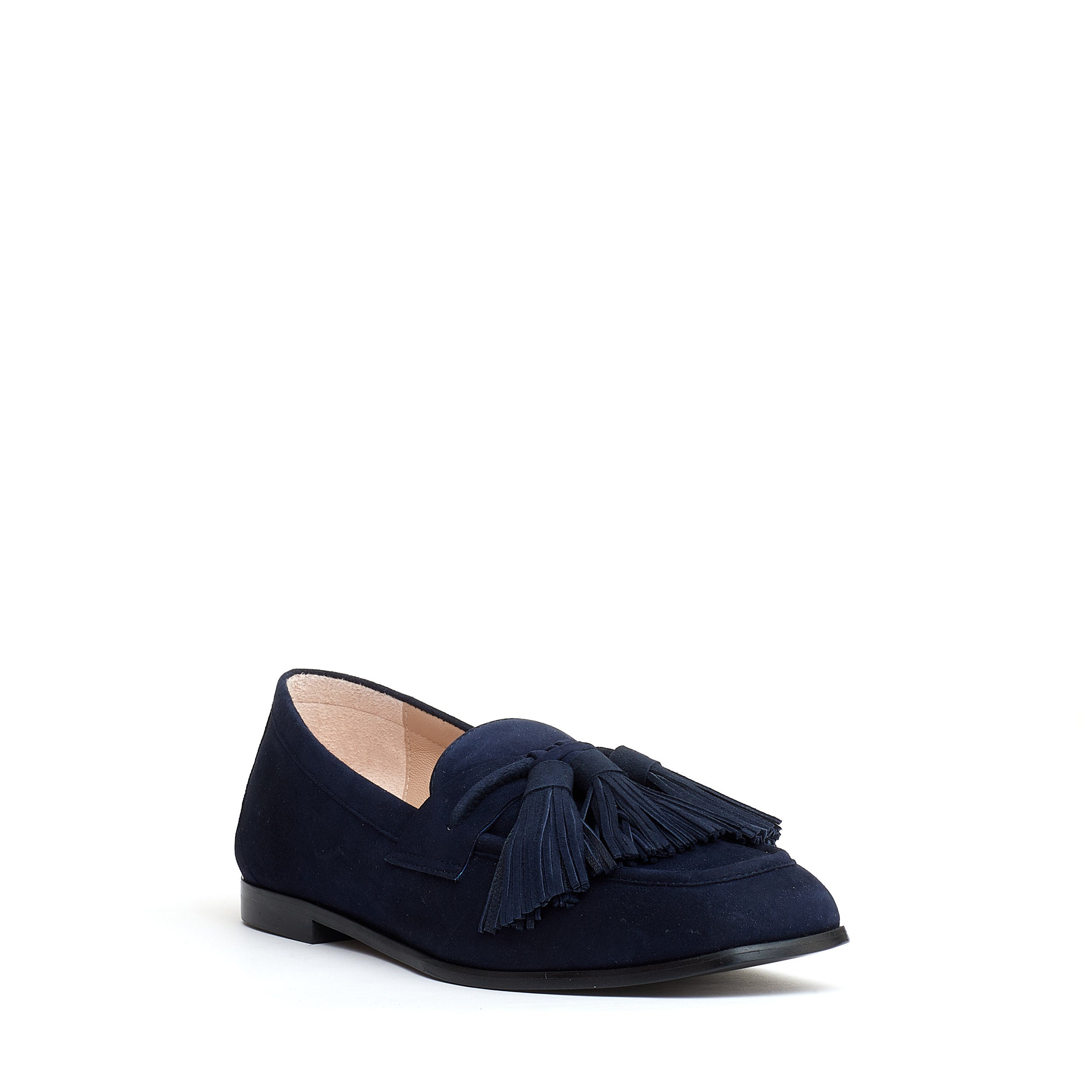 STUART WEITZMAN Elegant Suede Loafers with Charming Bow Detail
