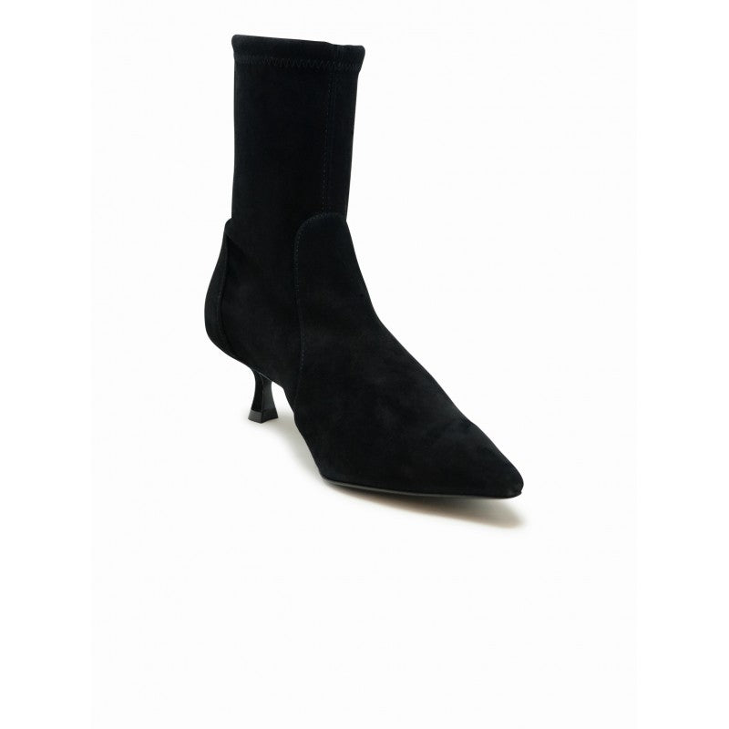 STUART WEITZMAN Elegant Suede Naomi 50 Bootie