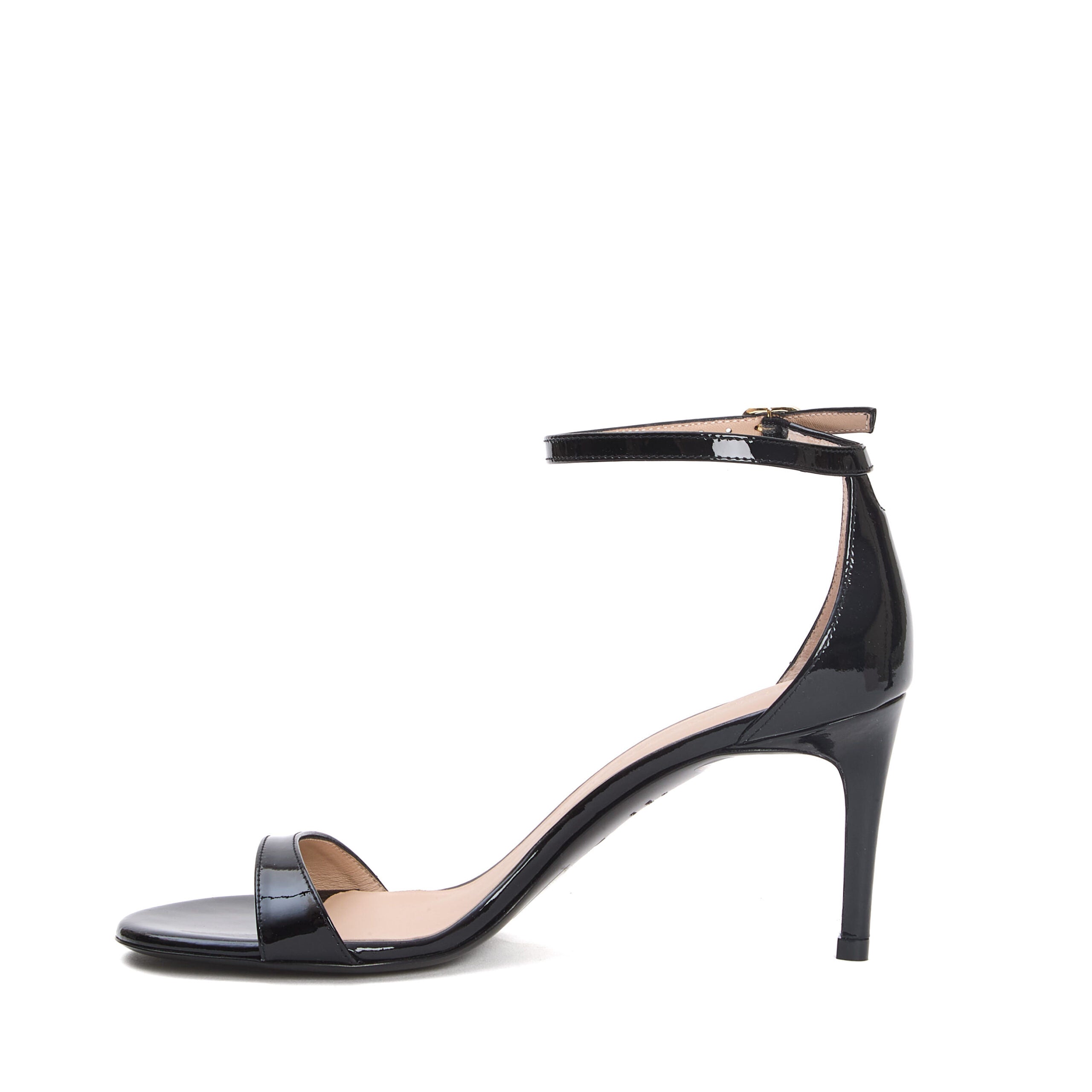 STUART WEITZMAN Elegant 75 mm Patent Leather Sandals for Women