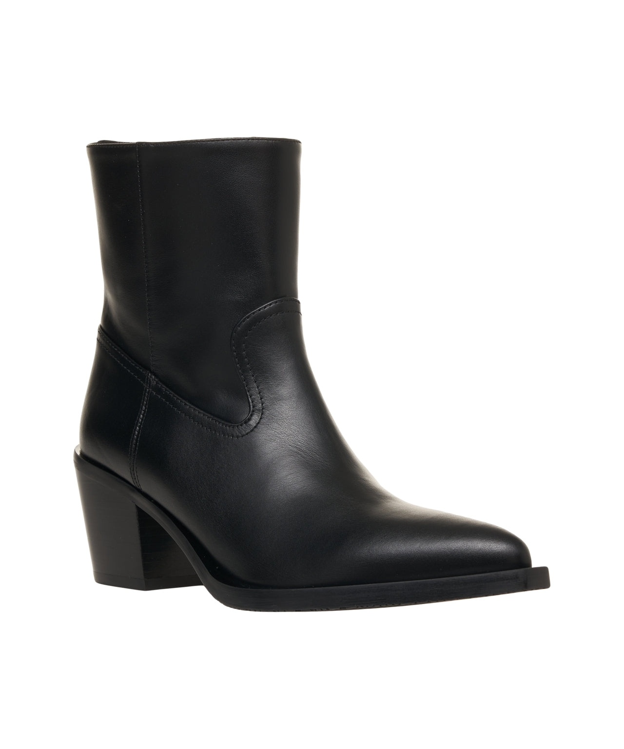 STUART WEITZMAN Elevated Ankle Boots with Pointed Toe