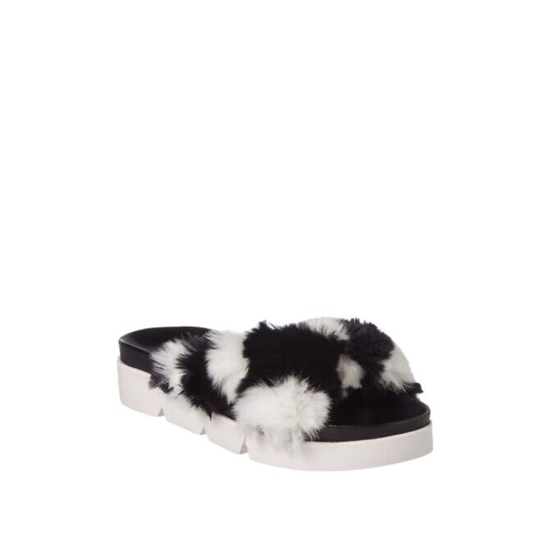 STUART WEITZMAN Luxurious Fur Slippers for Women
