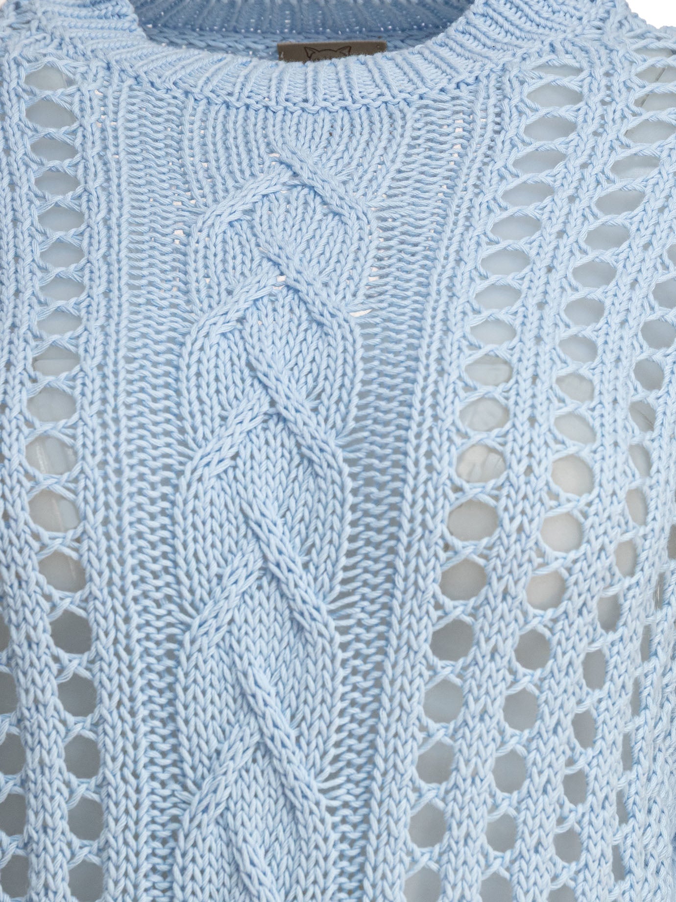 RAKKI Light Blue Knitwear for Women - SS25 Collection