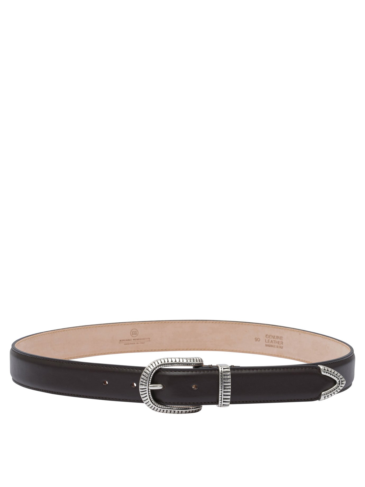 ADRIANO MENEGHETTI Classic Leather Belt for Women