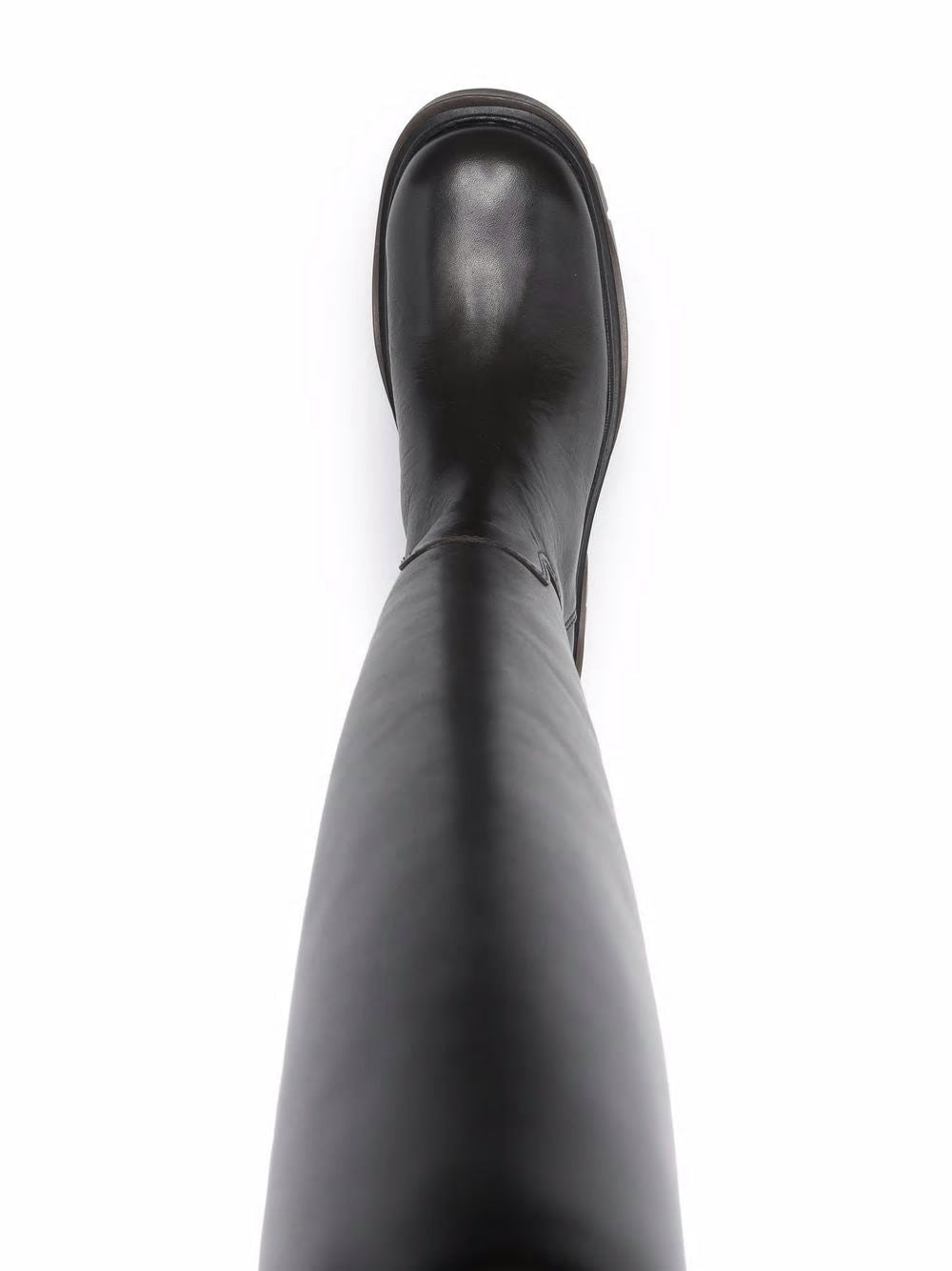 ASH Mustang Whale Leather Boots for Women