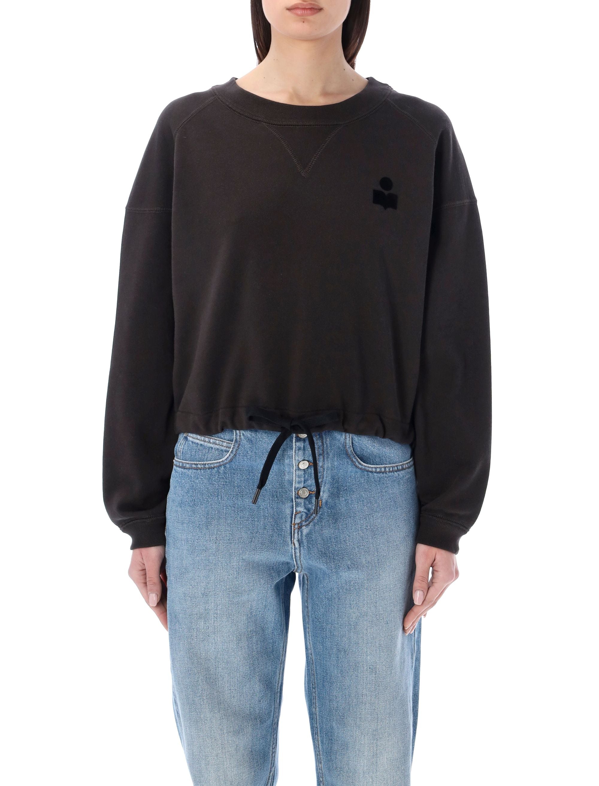 ISABEL MARANT ETOILE Mini Cropped Hoodie