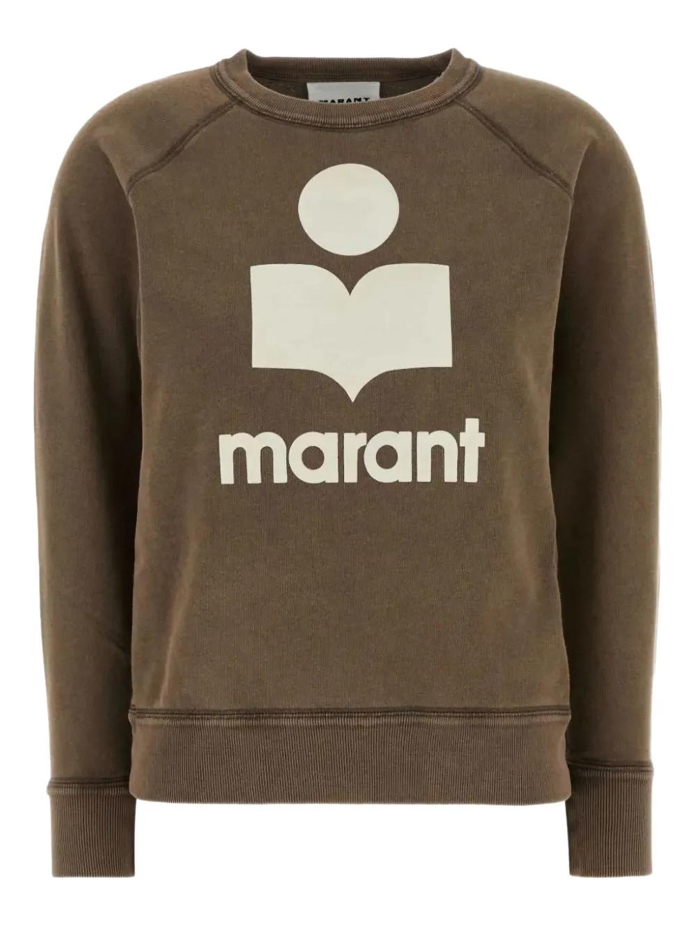 ISABEL MARANT Embroidered Logo Cotton Sweatshirt for Men