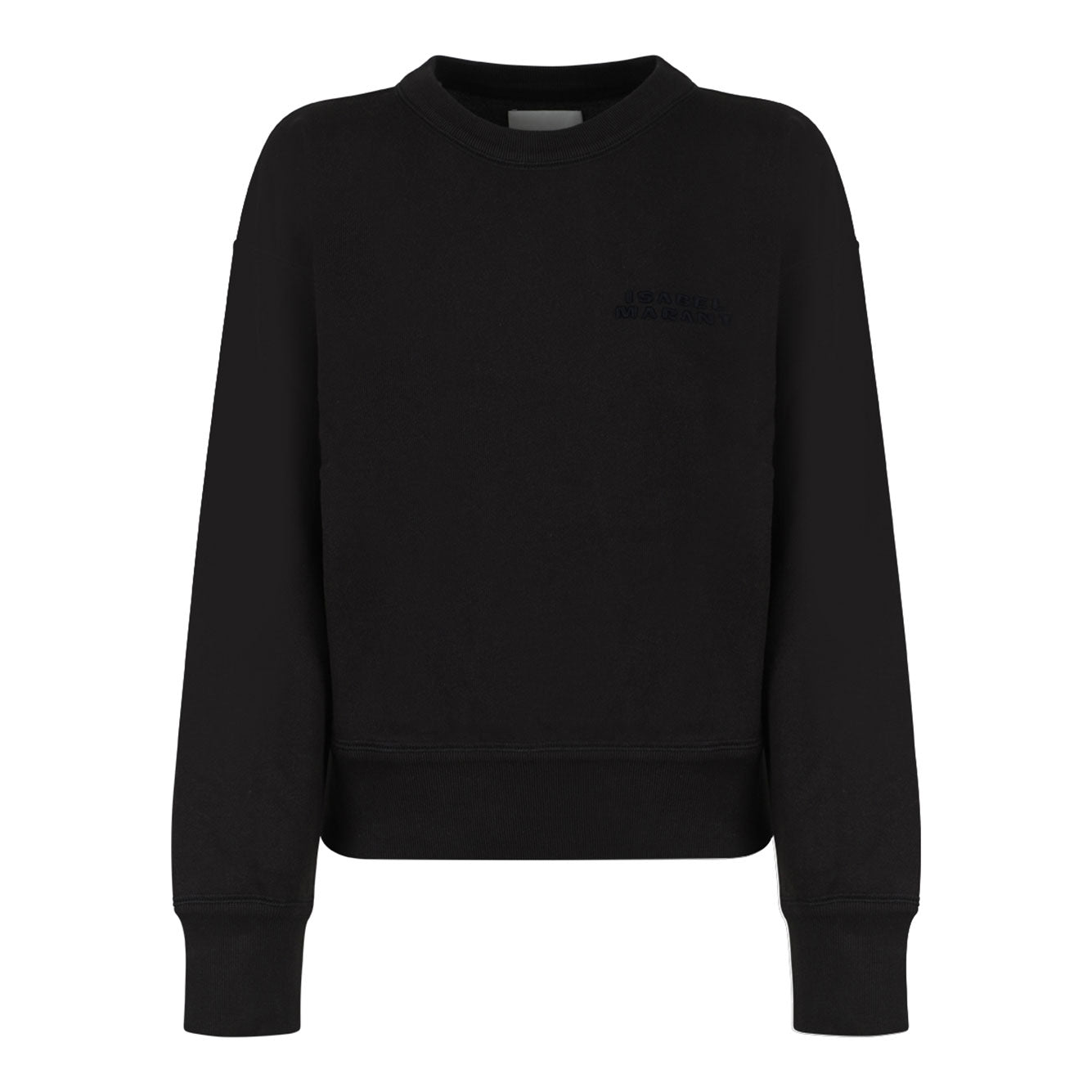 ISABEL MARANT Faded Black Cotton Sweater for Women