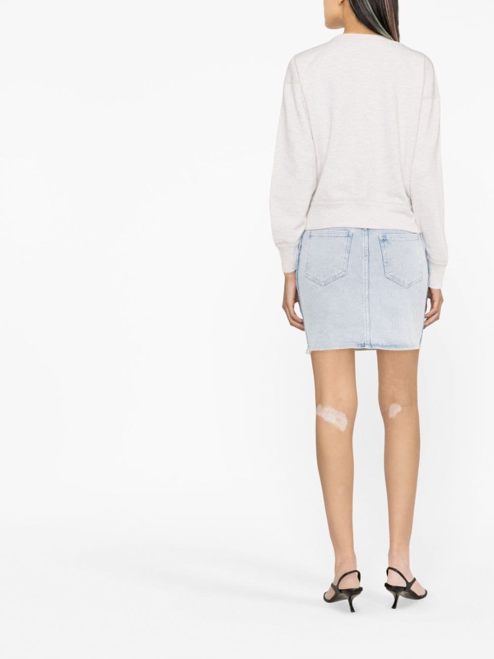 ISABEL MARANT Embroidered Cotton Sweatshirt - Women's