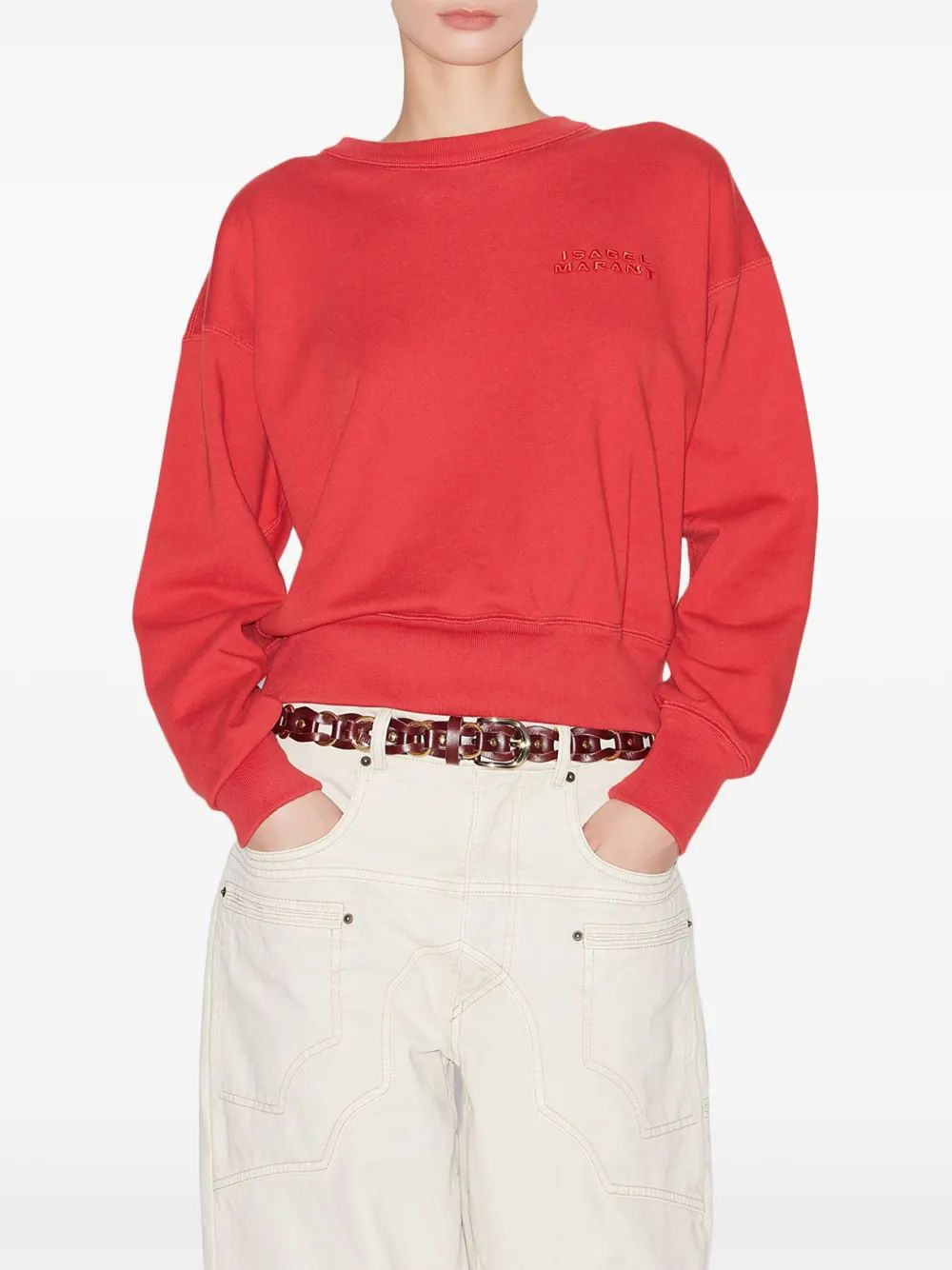 ISABEL MARANT Women's Cotton Blend Sweater