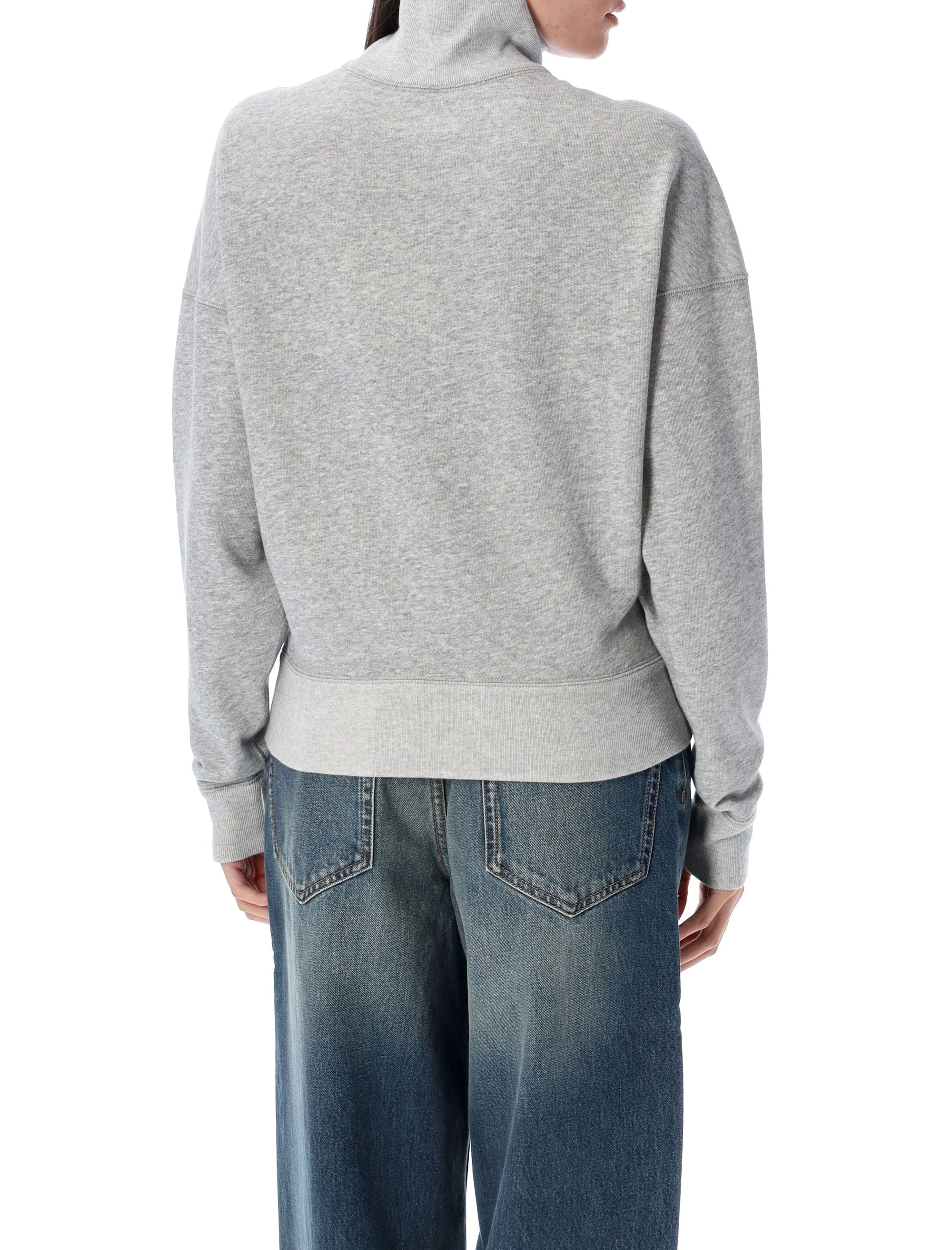 ISABEL MARANT ETOILE Half Zip Sweatshirt for Women - Size 36