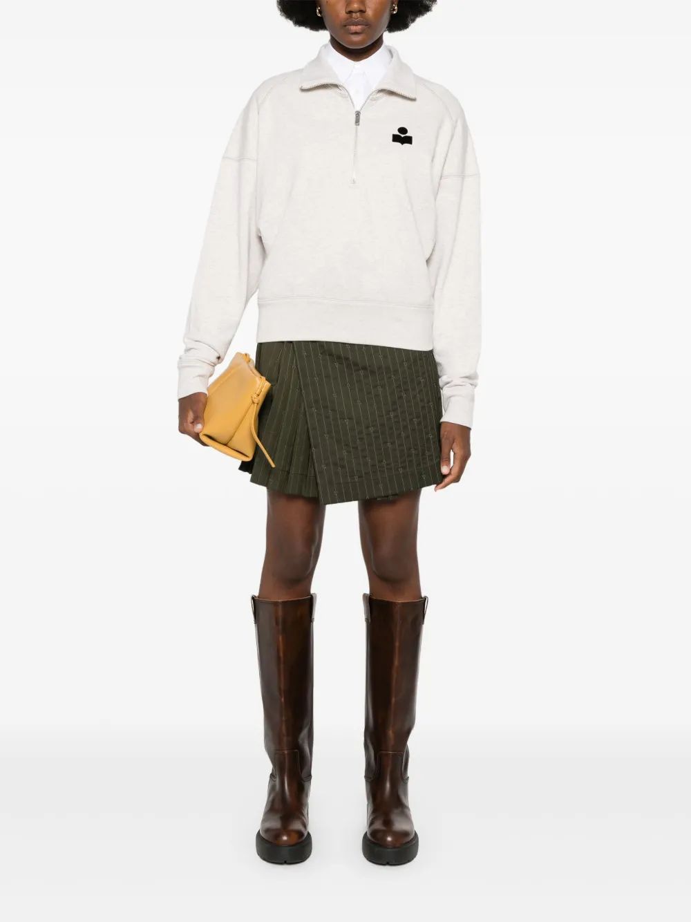 ISABEL MARANT ETOILE Mini Jersey Knit Top for Women - SS25 Collection