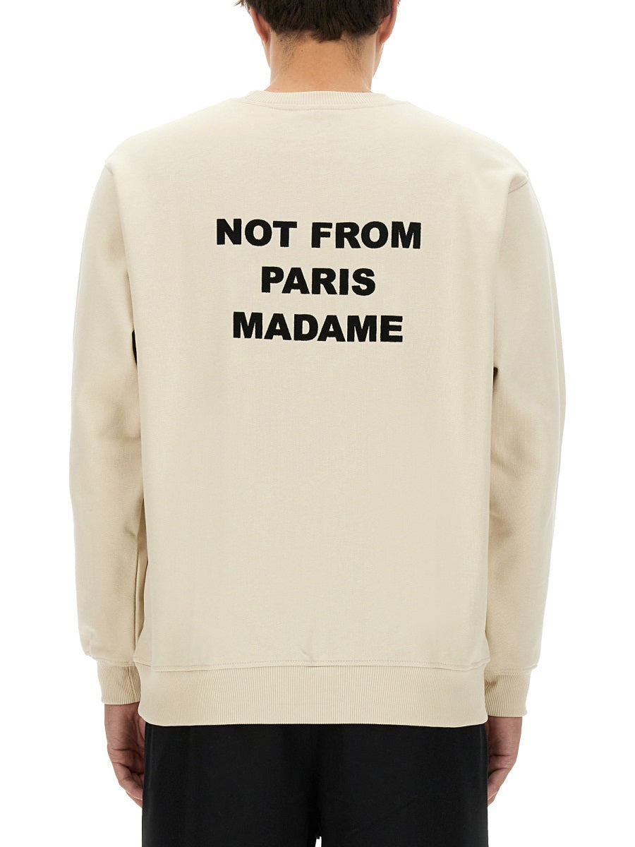 DRÔLE DE MONSIEUR Slogan Sweatshirt Size L