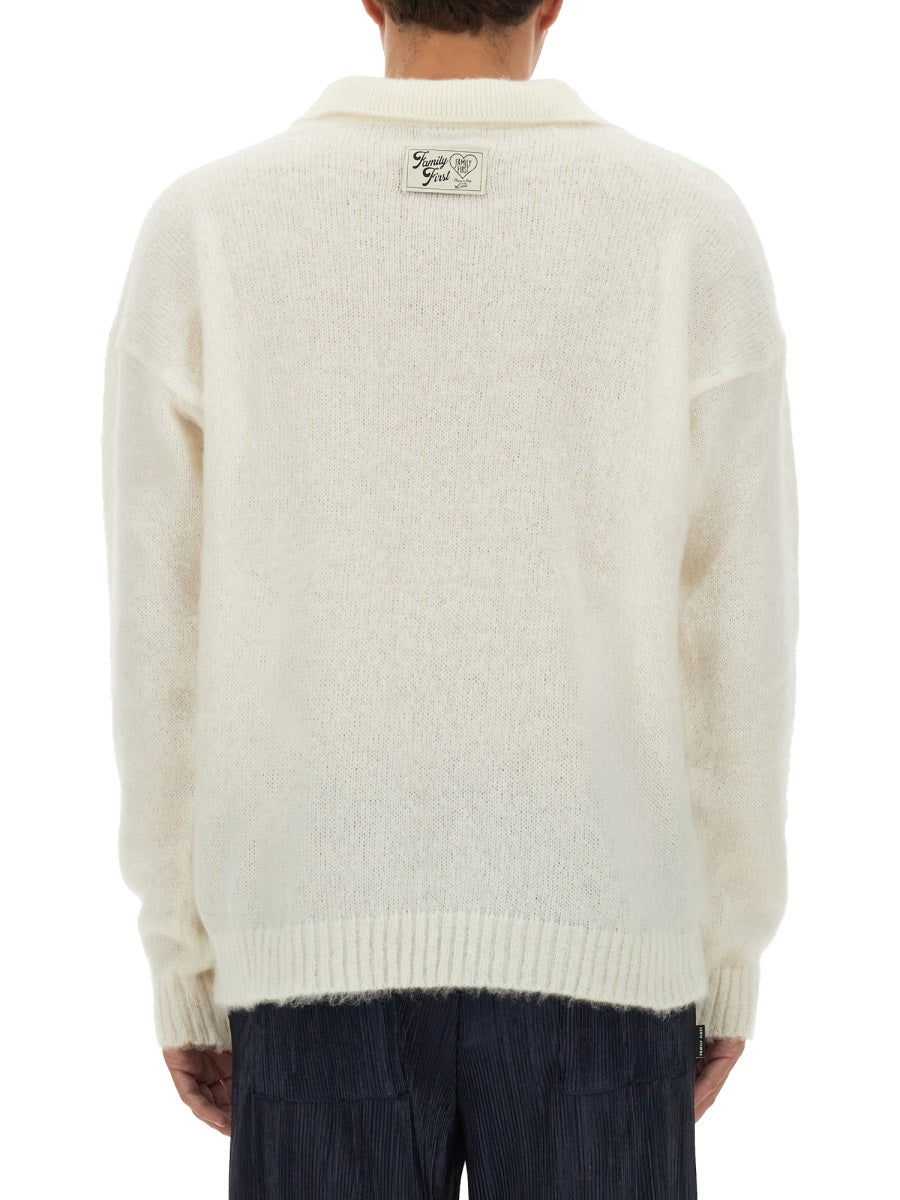 FAMILY FIRST Knit Polo for Men - Size L