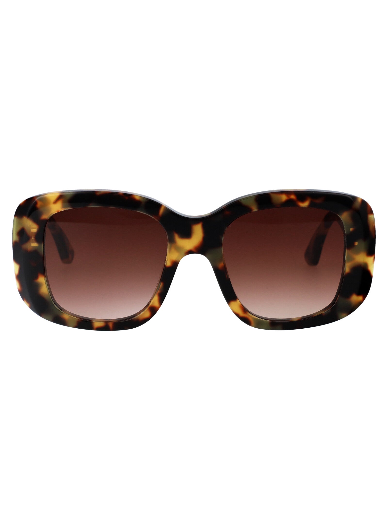 THIERRY LASRY Tortoise Acetate Fashion Sunglasses for Women