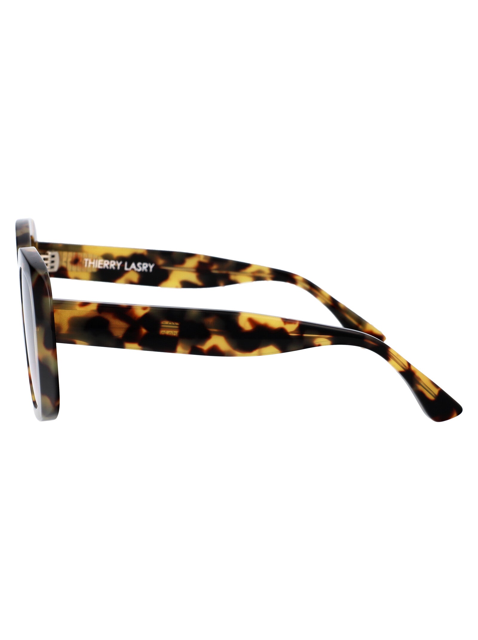 THIERRY LASRY Tortoise Acetate Fashion Sunglasses for Women